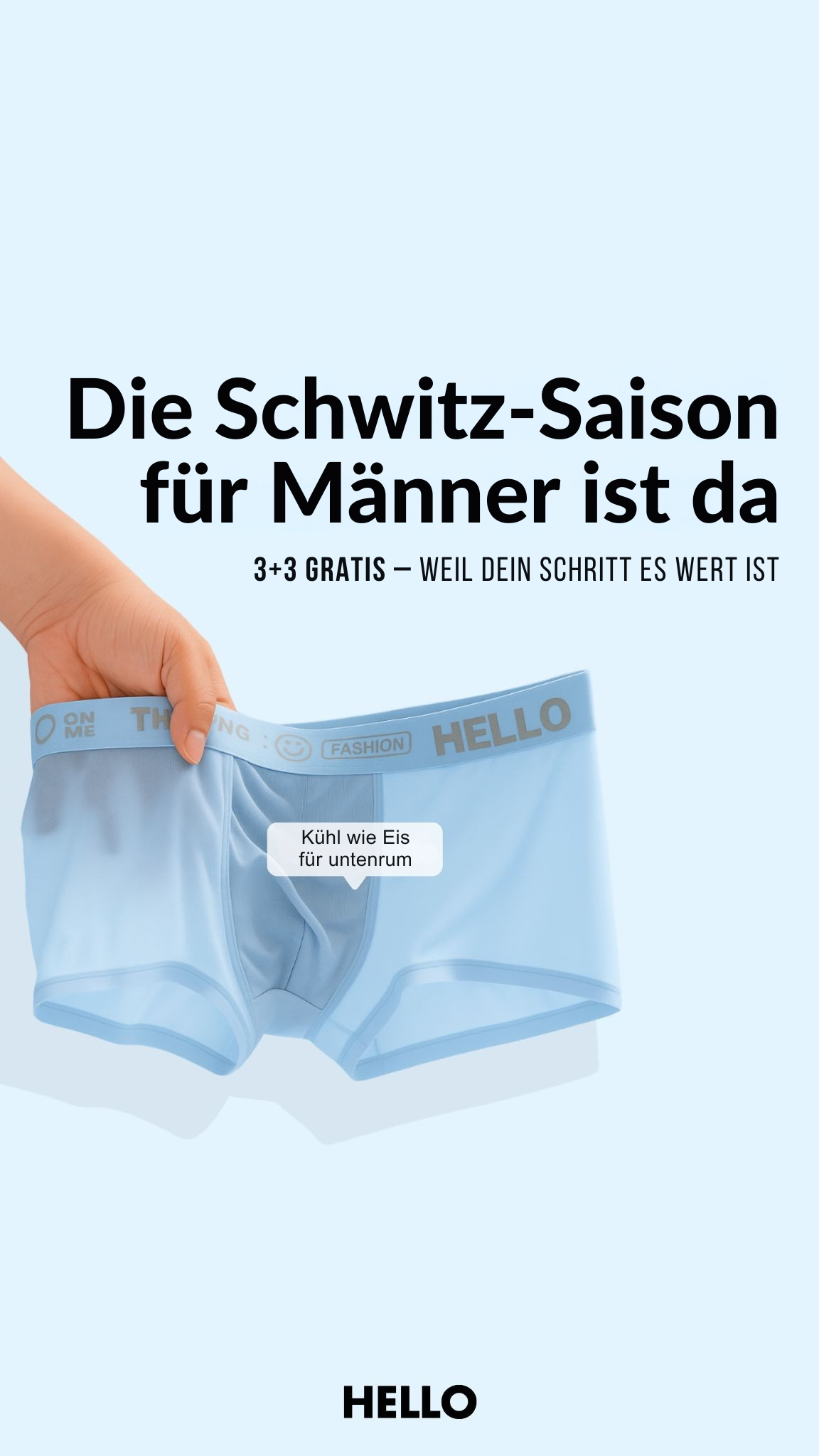 Hello Held ad creative