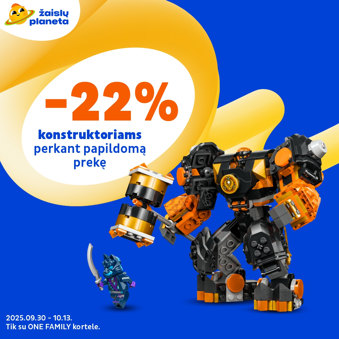 Žaislų Planeta Lietuva Facebook ad from Jul 3, 2026