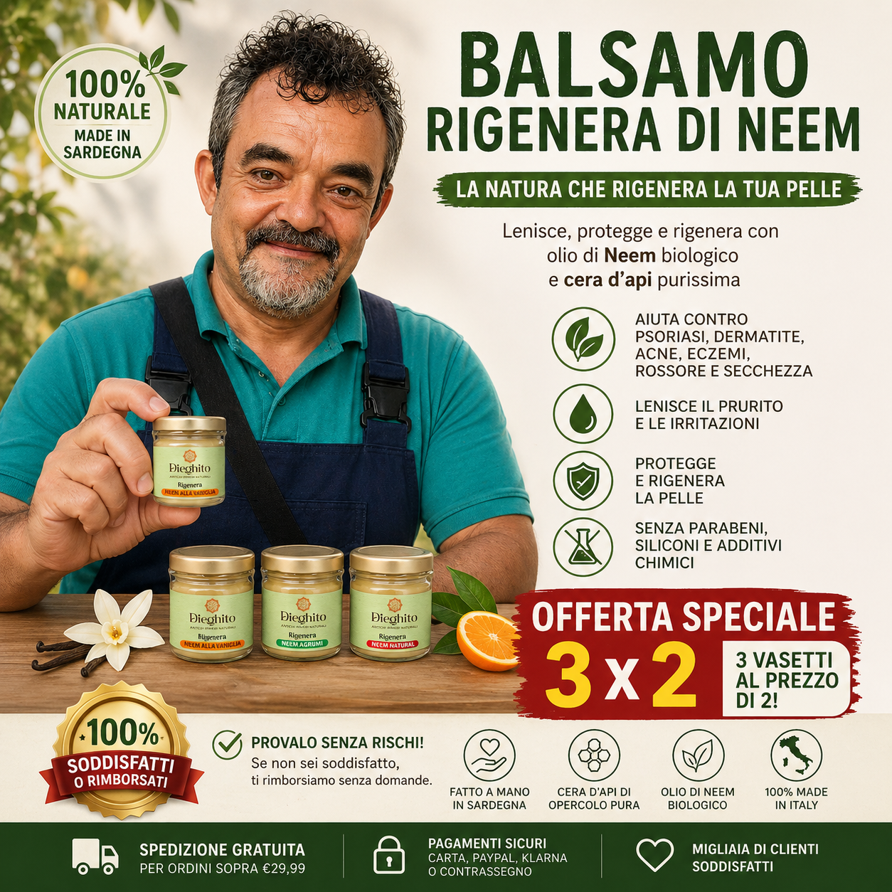 Azienda Agricola Dieghito Facebook ad: Psoriasi o dermatite?
