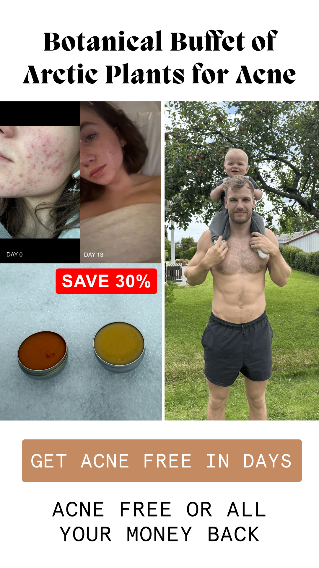 Norse Organics Facebook ad