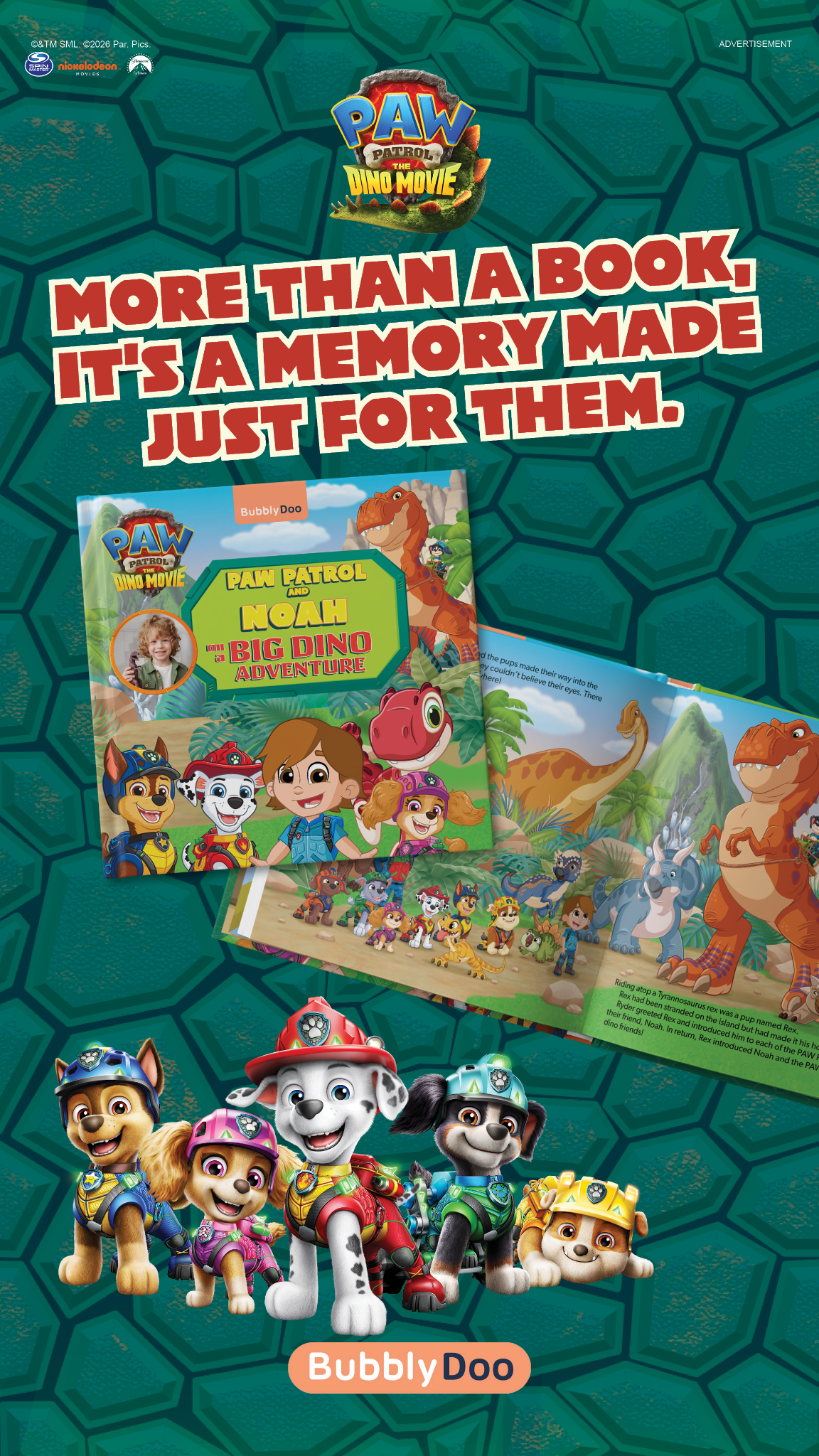 BubblyDoo Books Facebook ad