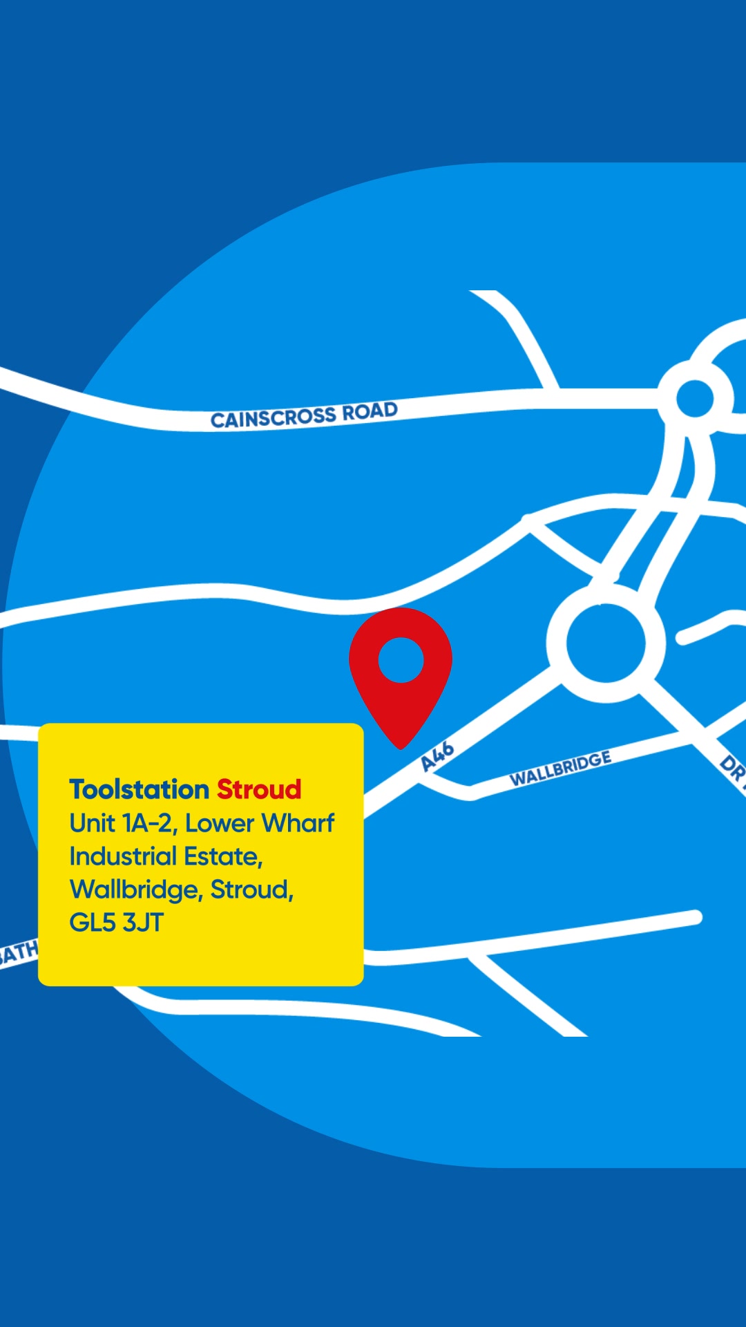 Toolstation UK Facebook ad: Toolstation Stroud now open!