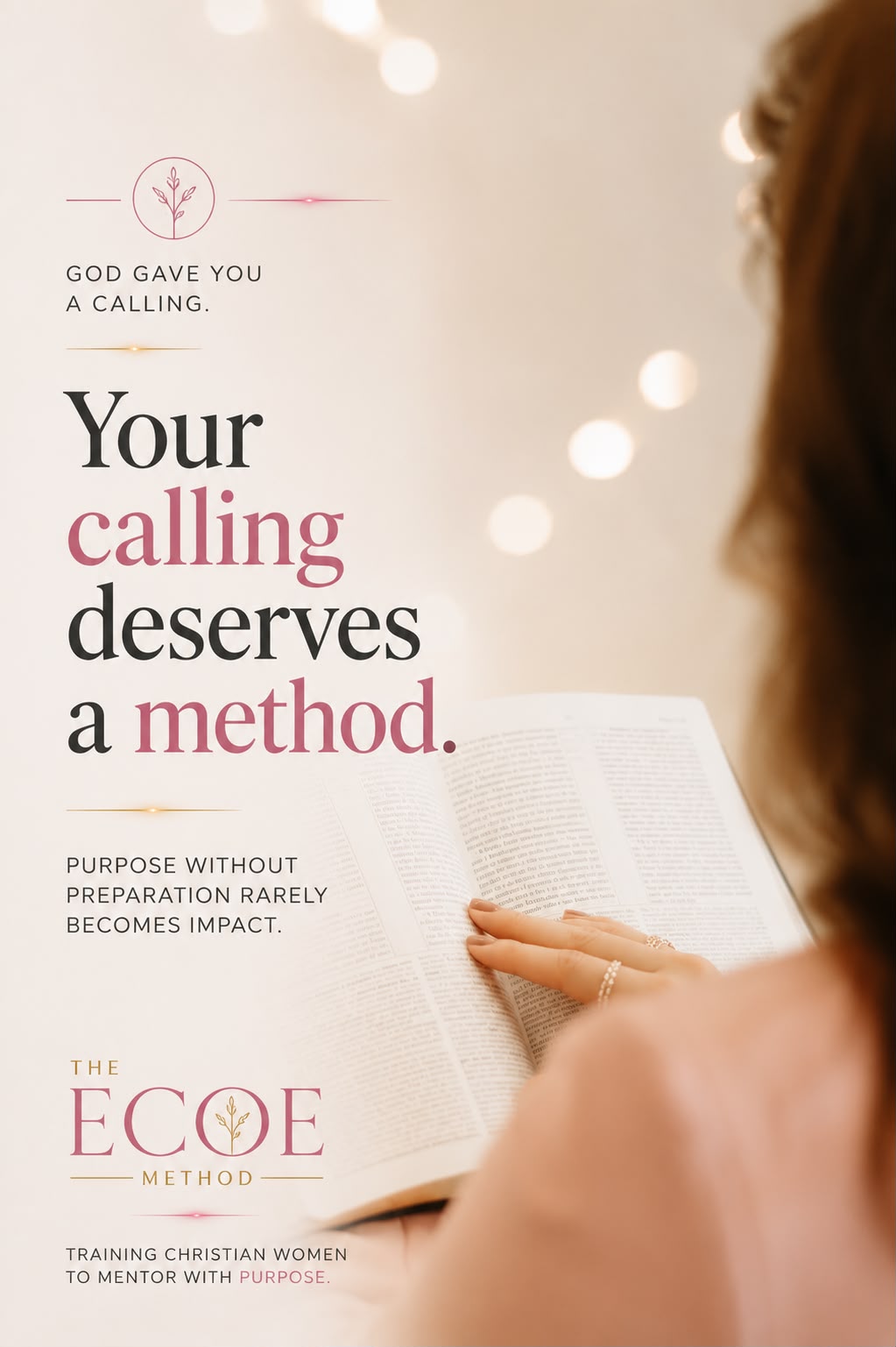 Raissa Barros Facebook ad: Become a Christian Mentor in 30 Days