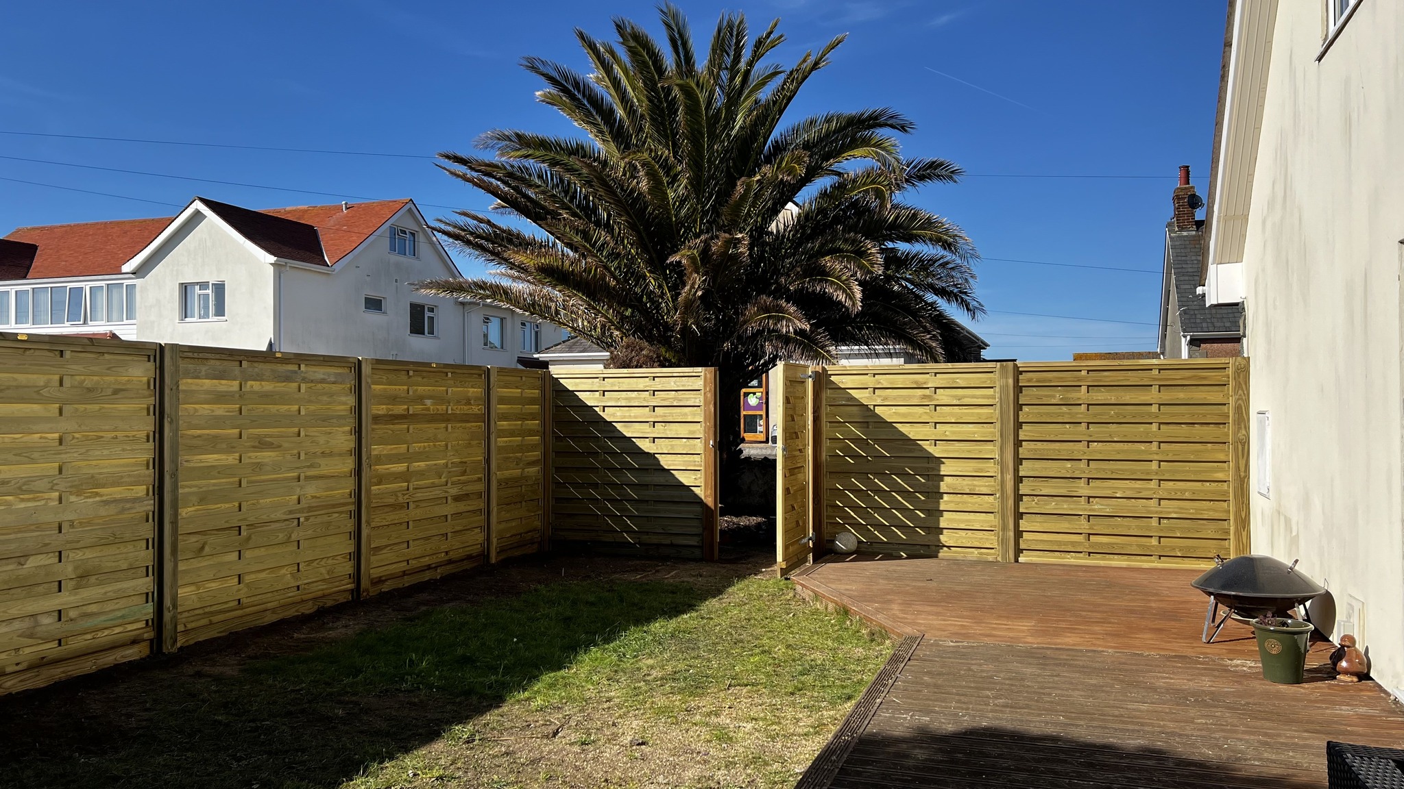Guernsey Fence Co Facebook ad: Some fences fall down once in a storm.