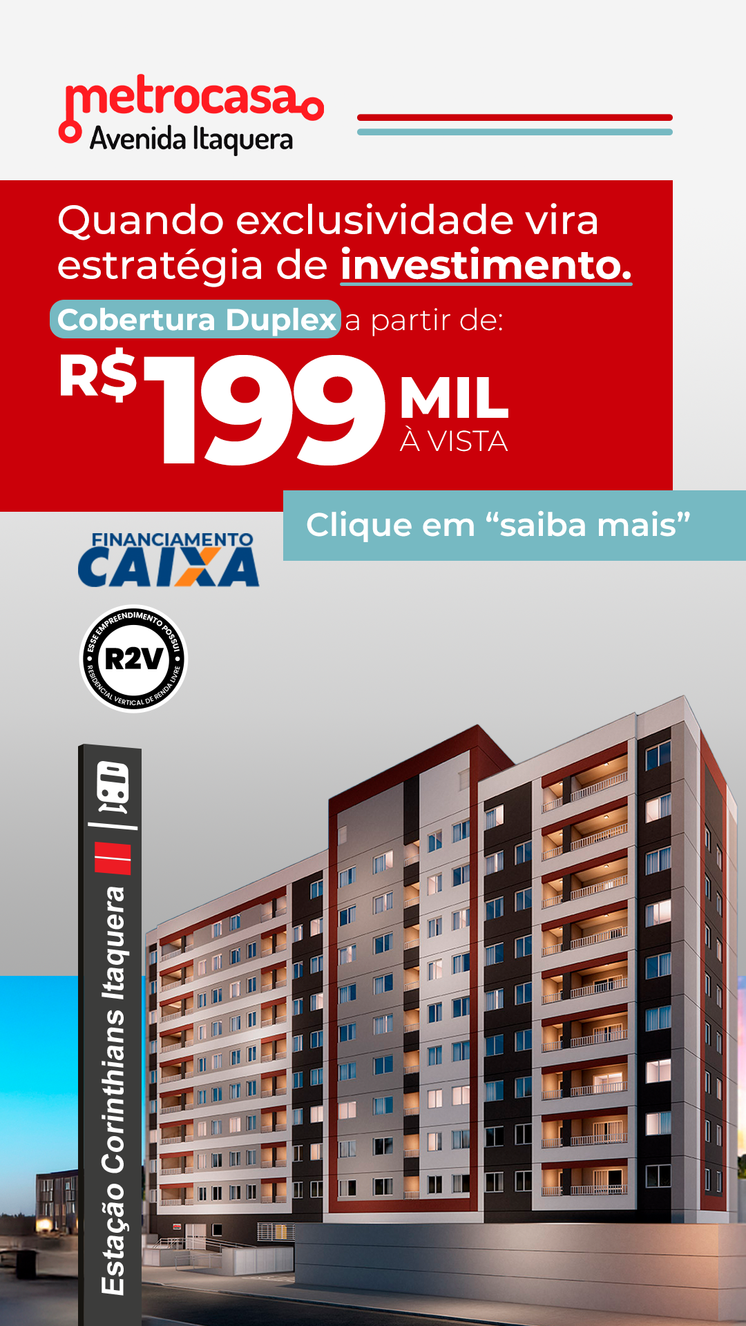 Metrocasa Vendas Facebook ad