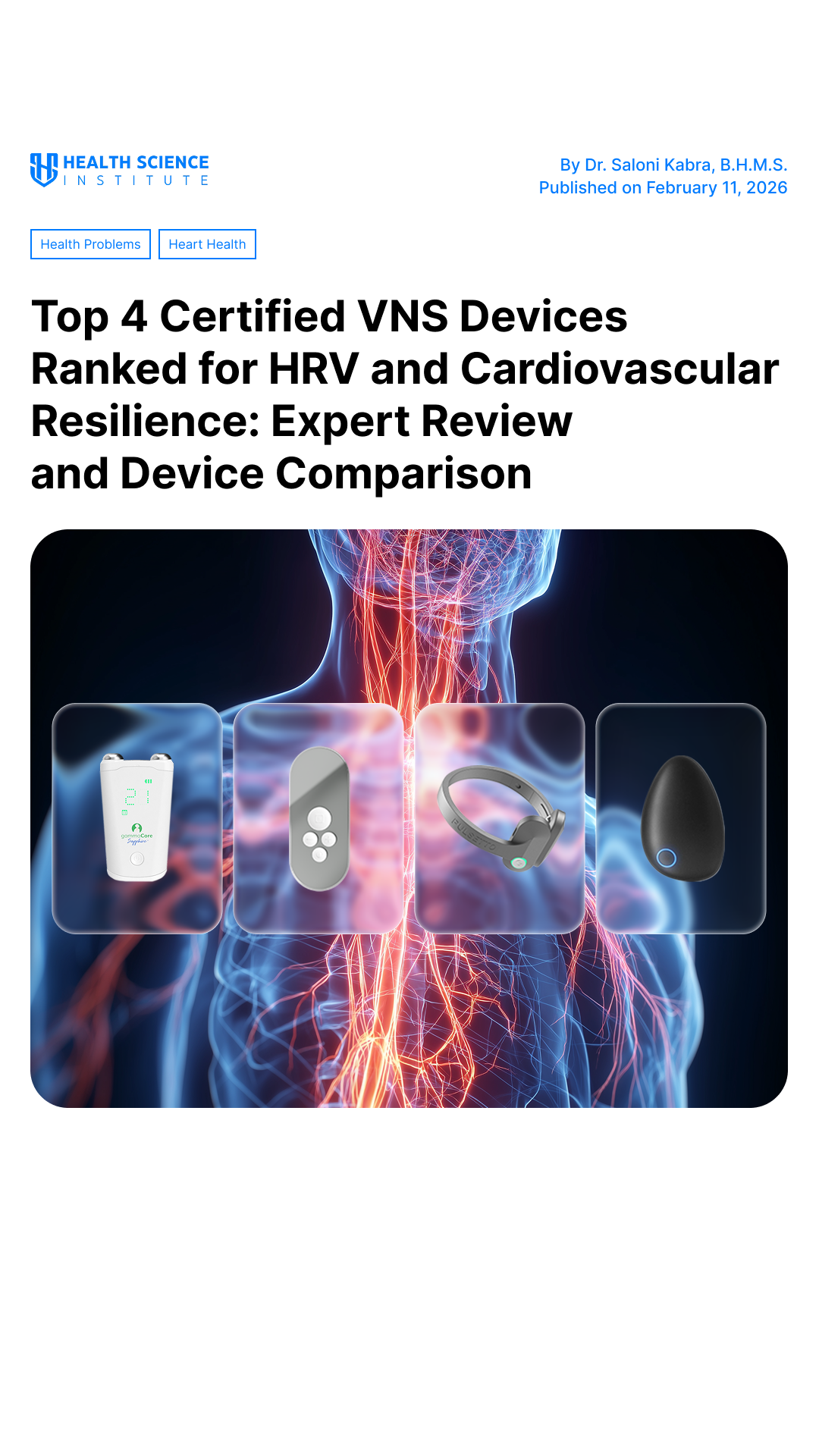 Health Science Facebook ad