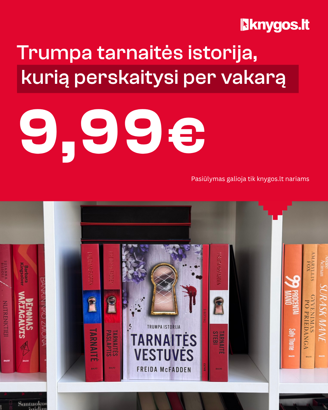 knygos.lt Facebook ad