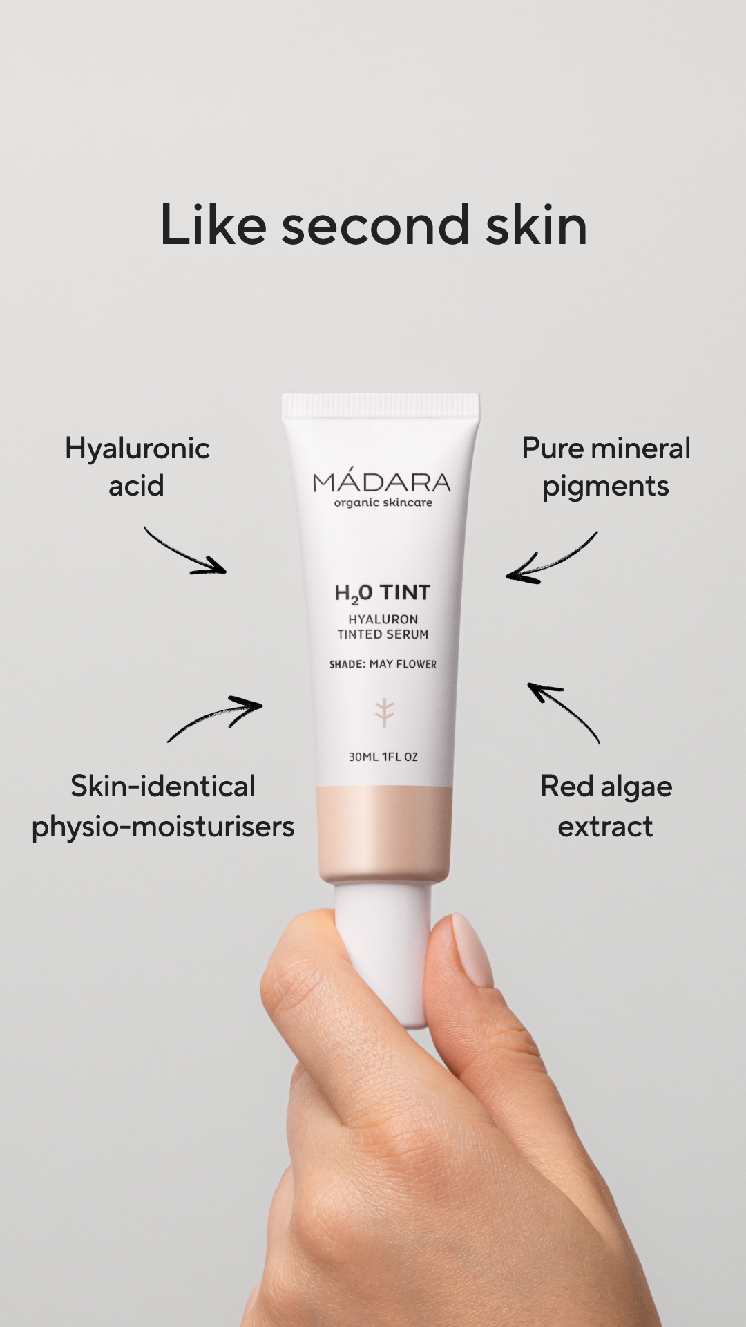 Mádara Organic Skincare Facebook ad