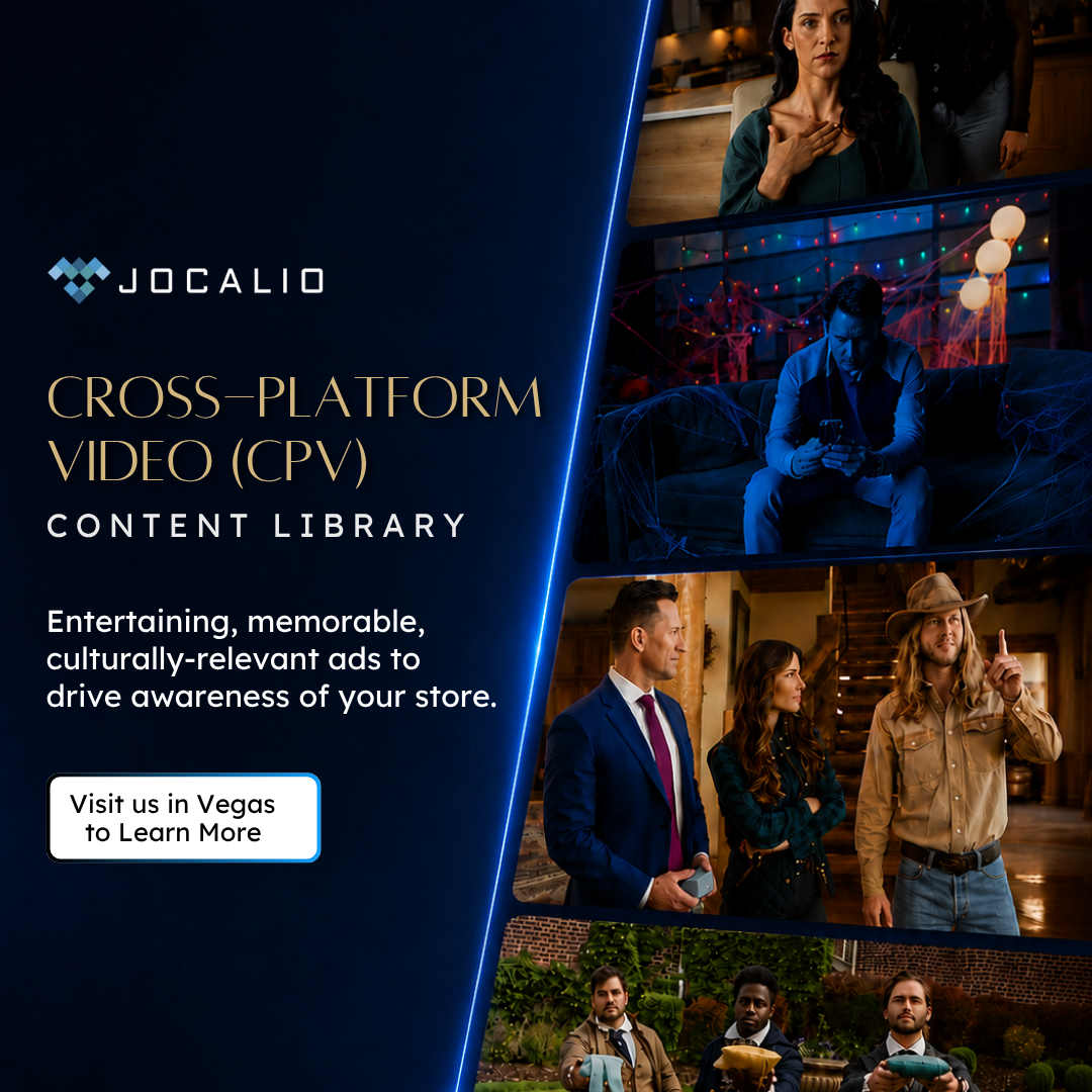 Jocalio Facebook ad: Make Your Brand Unforgettable with Jocalio CPV Premiere…