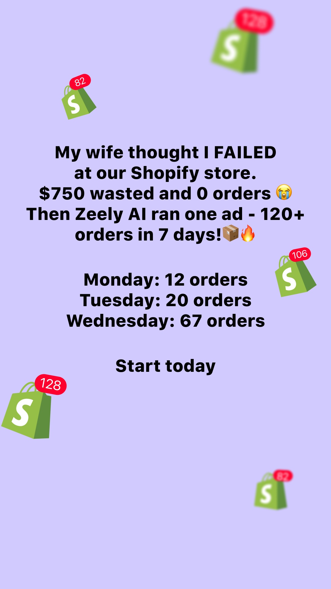 Zeely Facebook ad