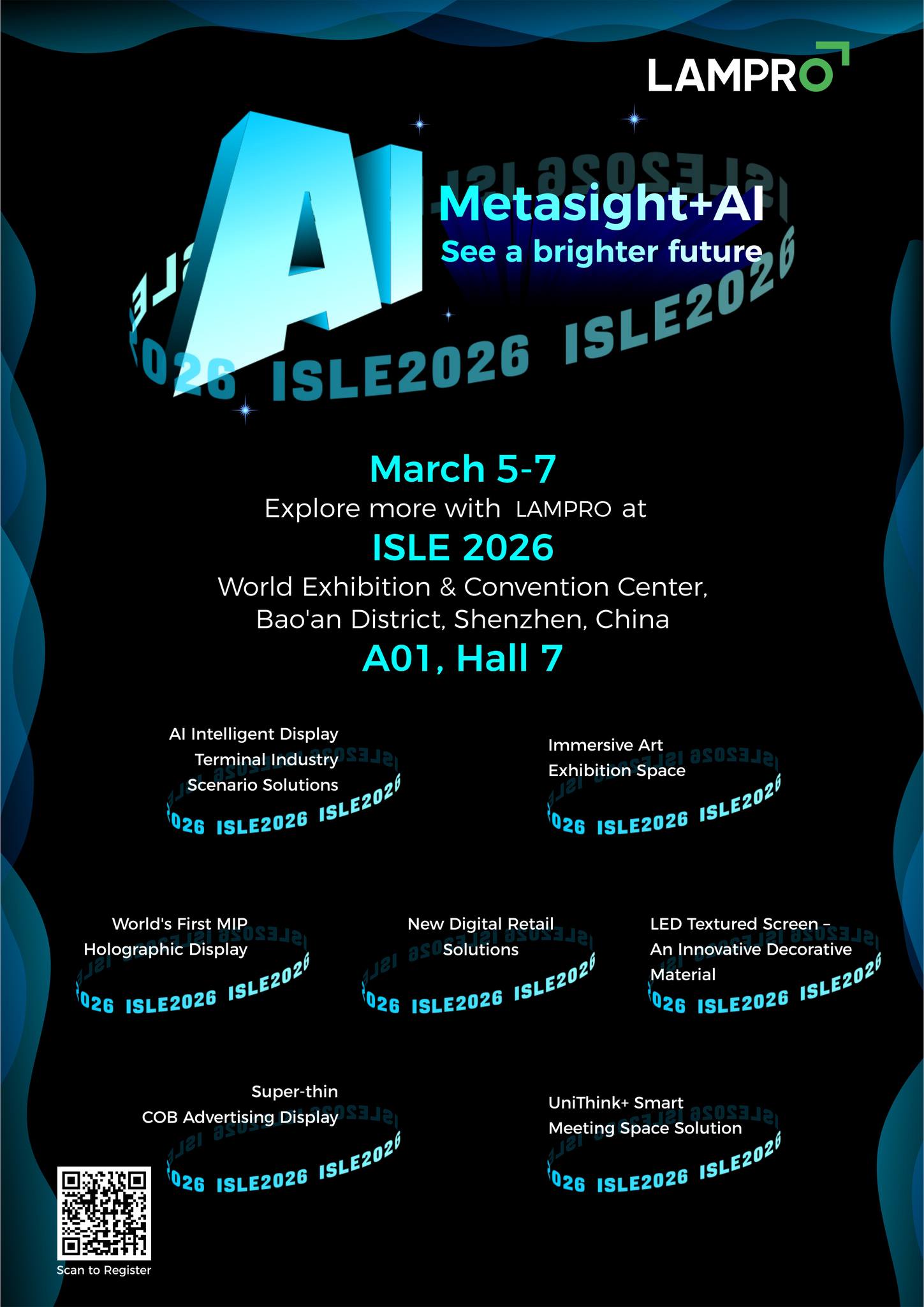 Lampro Facebook ad: The LED journey continues, ISLE 2026 Shenzhen |β¦