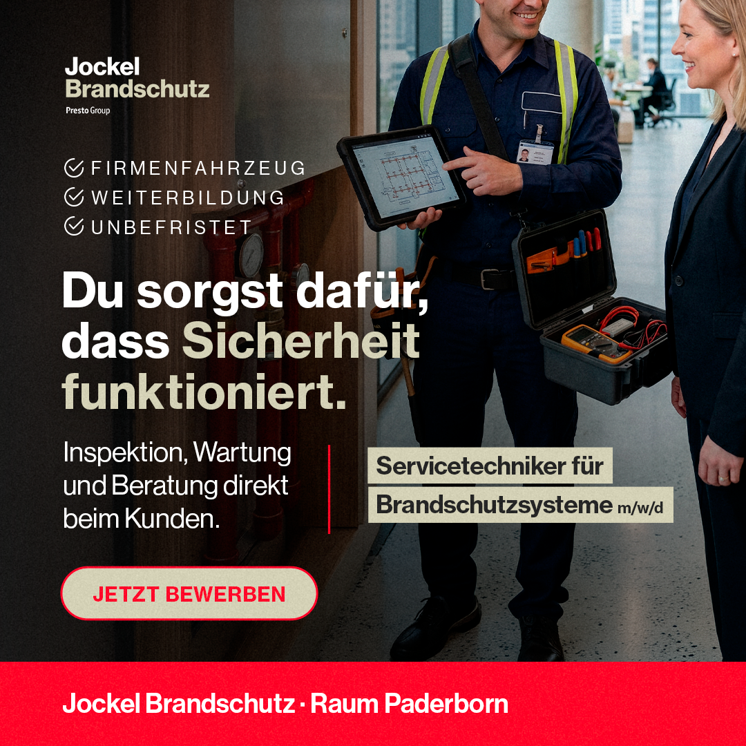 Jockel Brandschutztechnik Facebook ad from Jun 16, 2026