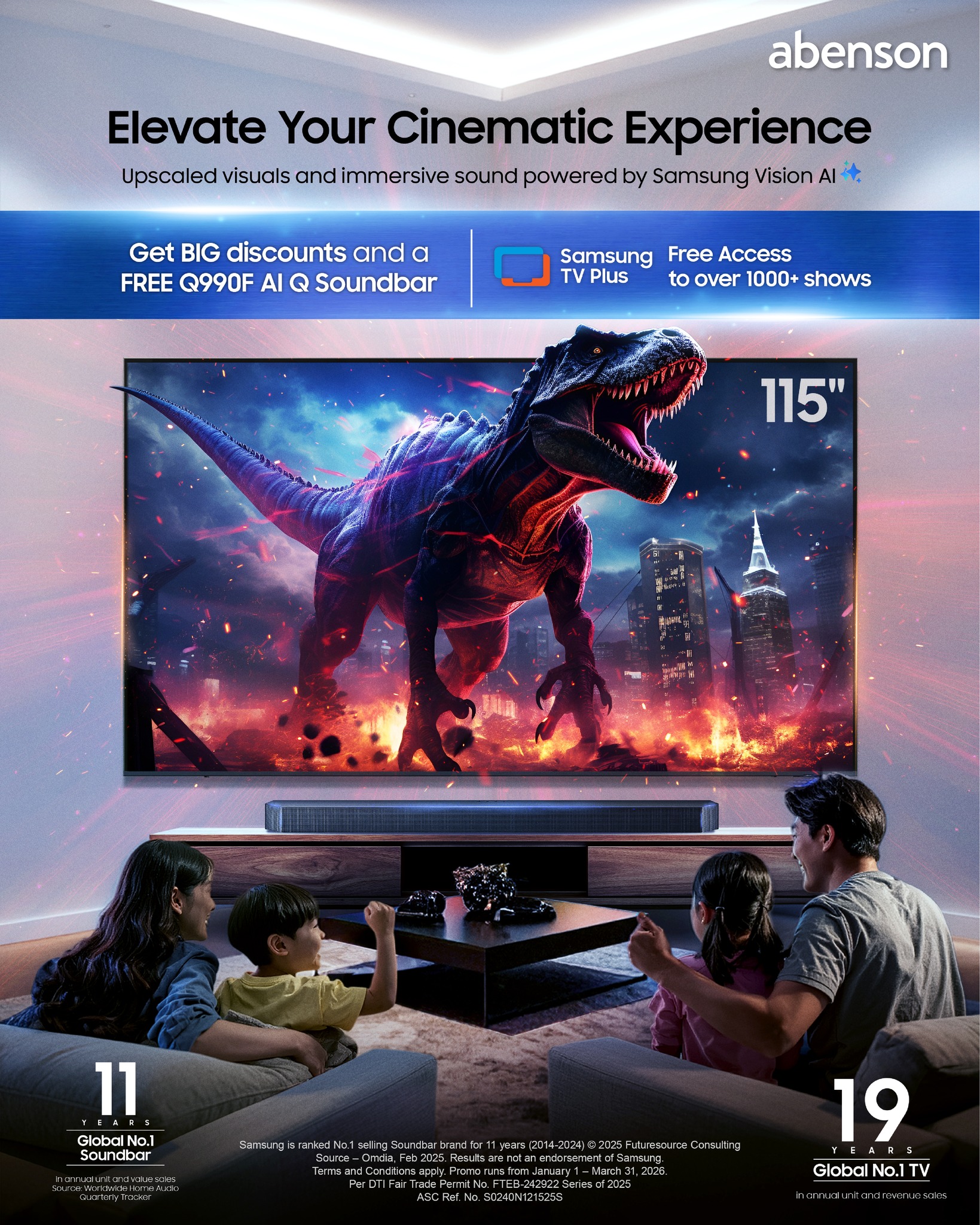 Abenson Facebook ad