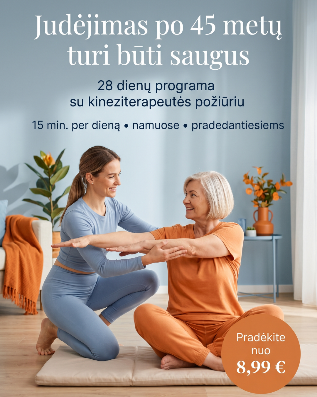 Sportas45.lt Facebook ad: Vasaros grupė dabar tik 8,99 €