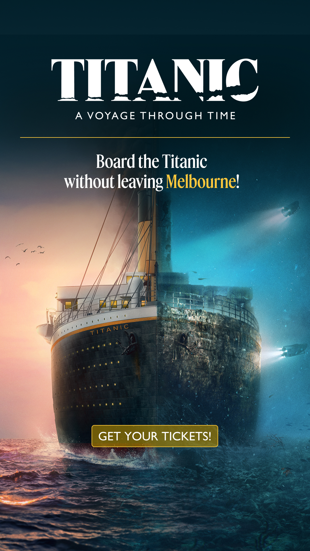 Titanic VR Facebook ad
