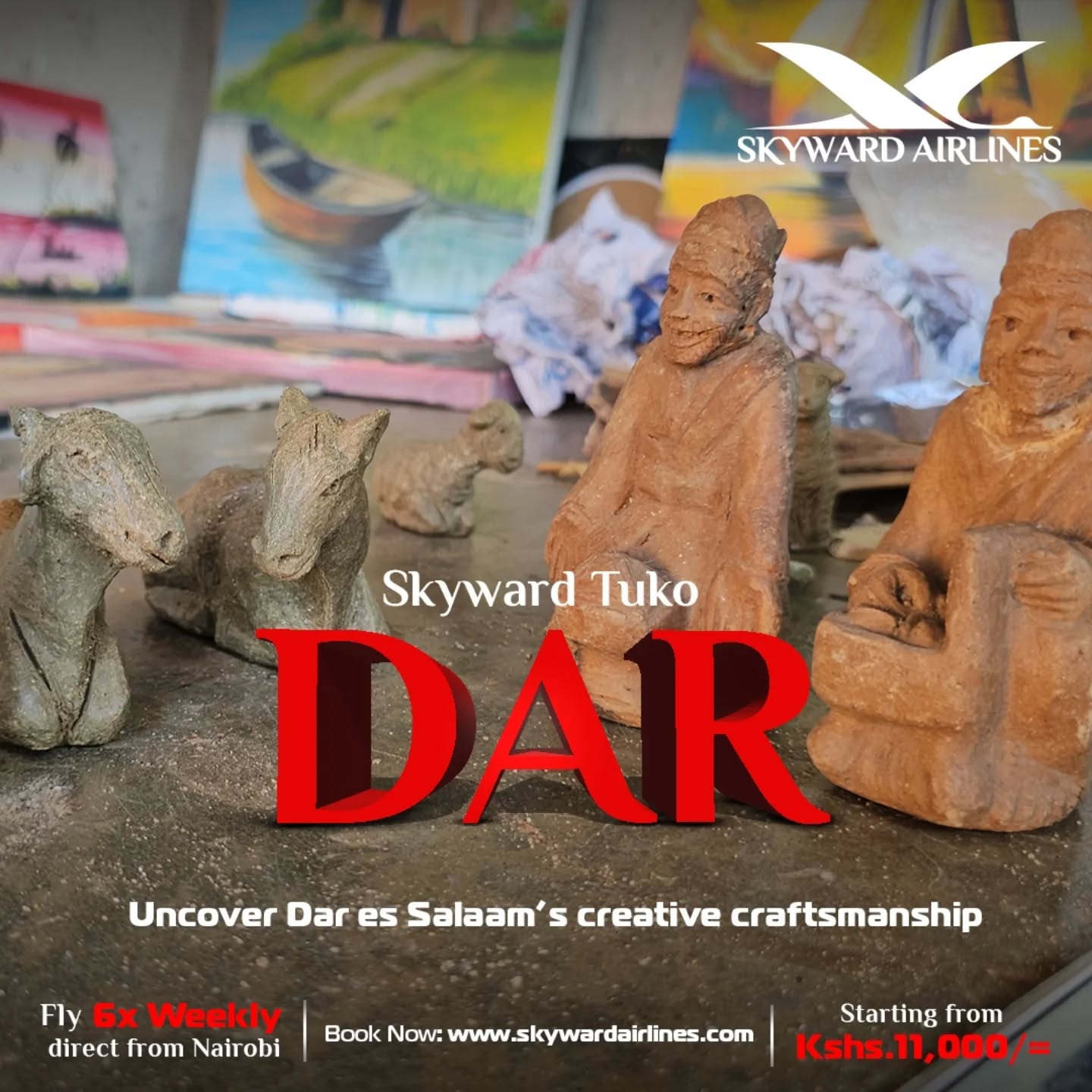 Fly Skyward Express Facebook ad