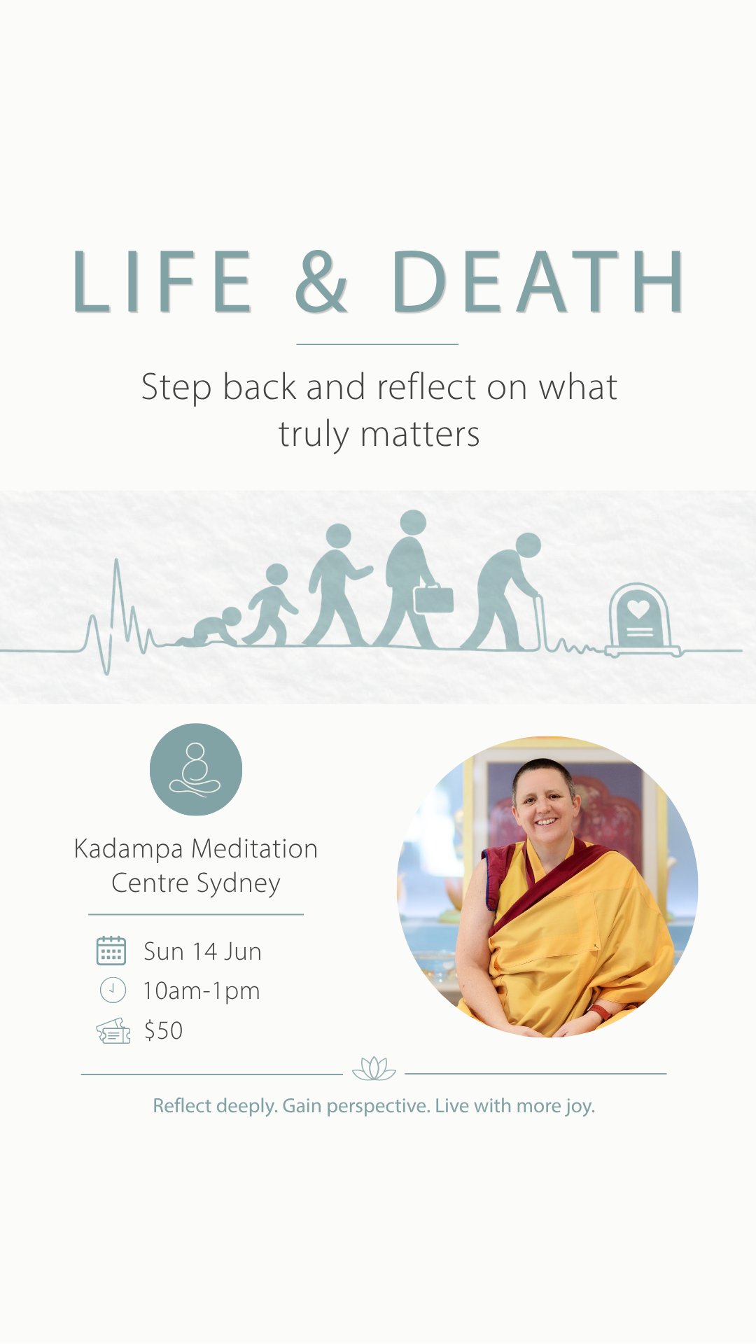 Meditate in Sydney Facebook ad