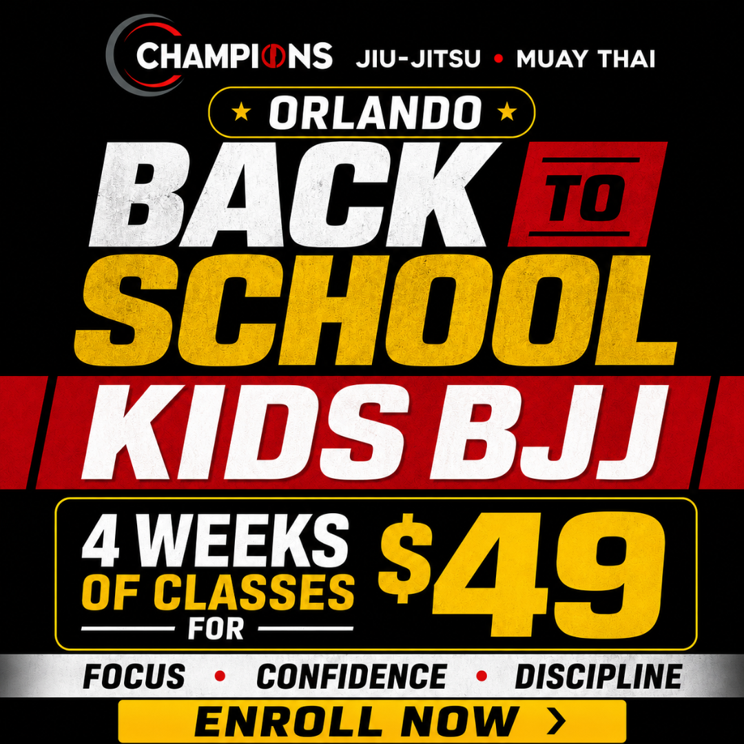 Champions Jiu Jitsu & Muay Thai Facebook ad