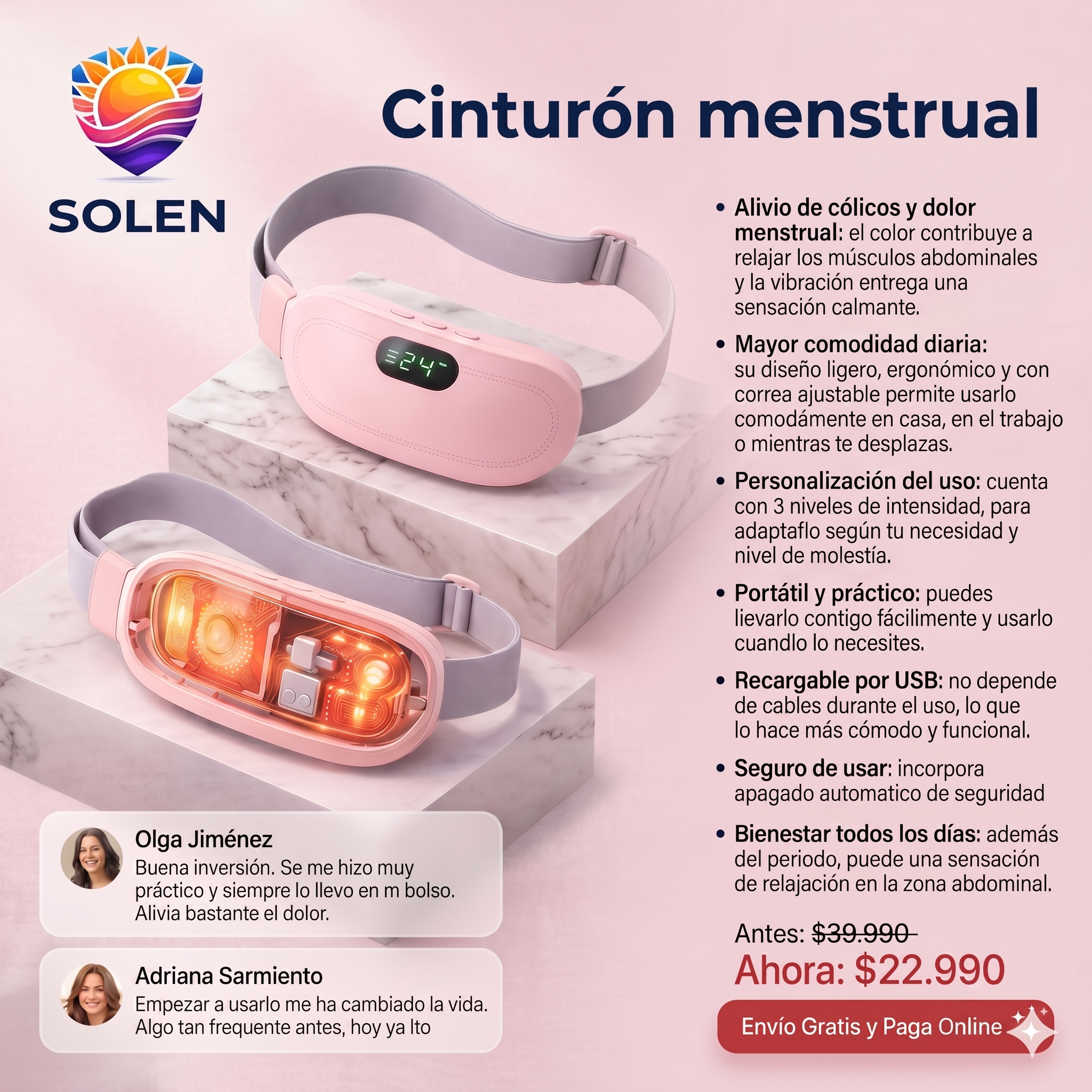 Solen Facebook ad