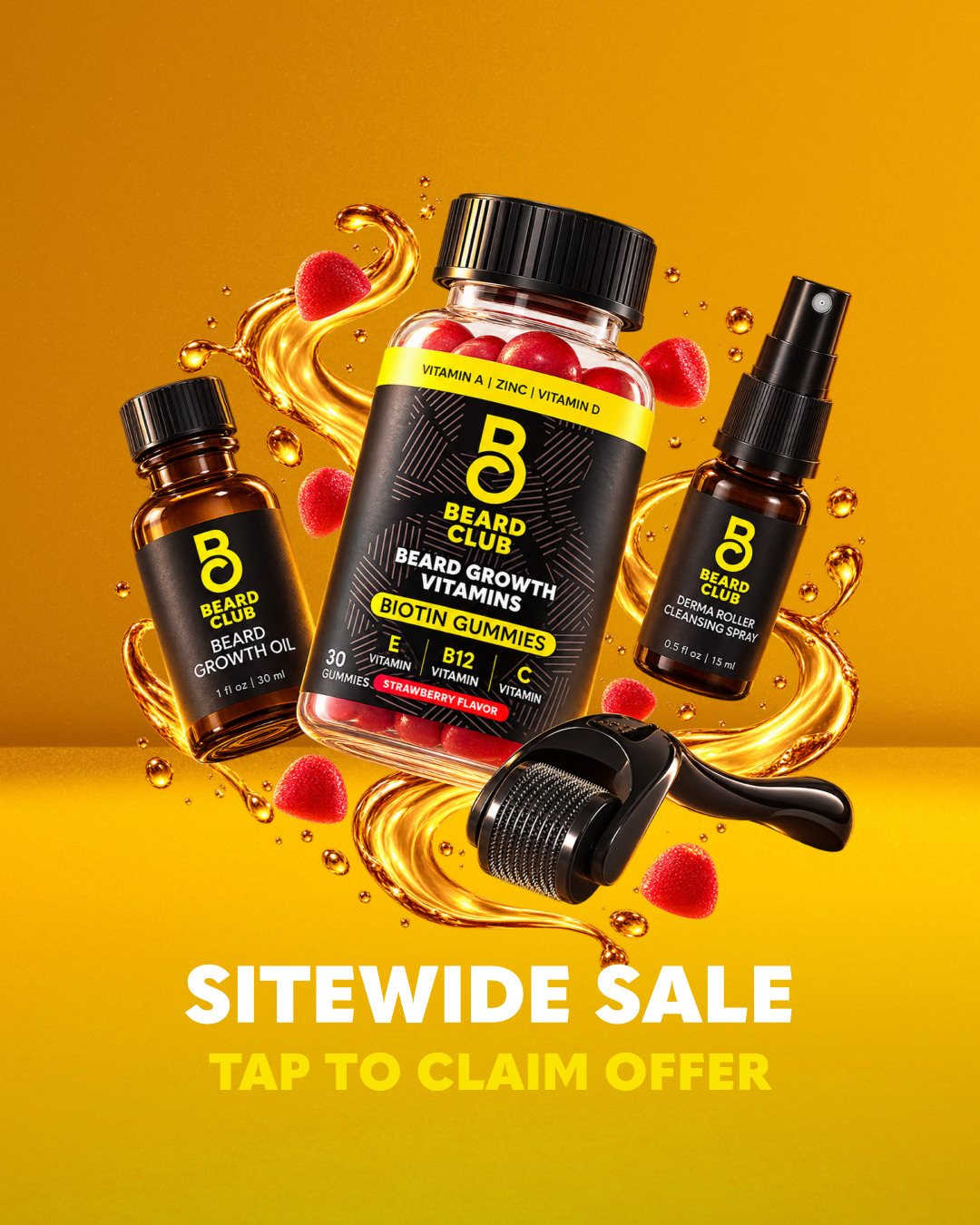 Beard Club Facebook ad: Meet This 5 Star Beard Kit