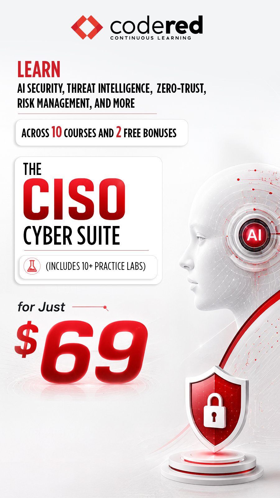 CodeRed Facebook ad