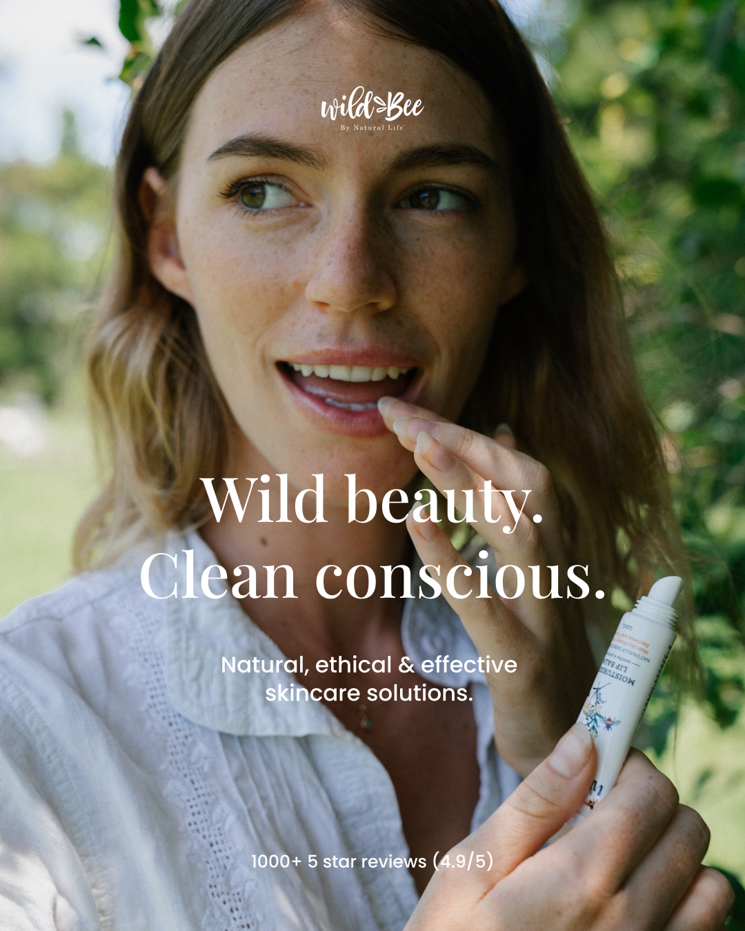 Wild Bee by Natural Life Facebook ad: Top up on you your favourites today &…