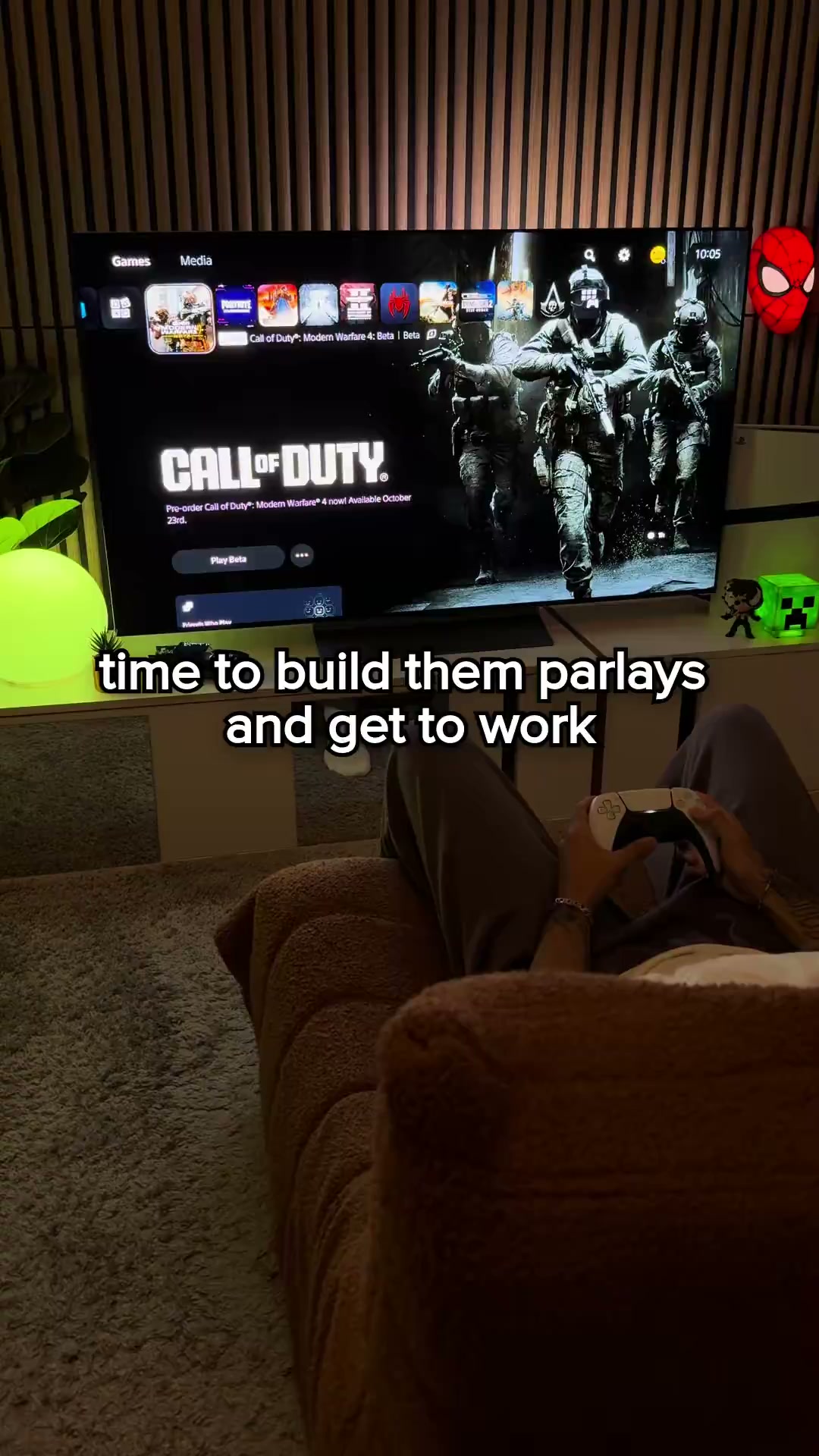 Players' Lounge Facebook ad: Bet On Yourself Playing Warzone