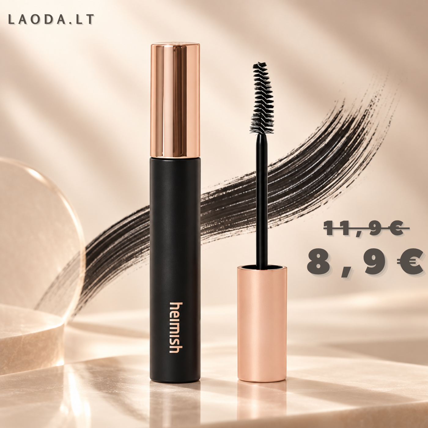 LaOda.lt Facebook ad: HEIMISH Smudge Stop Mascara