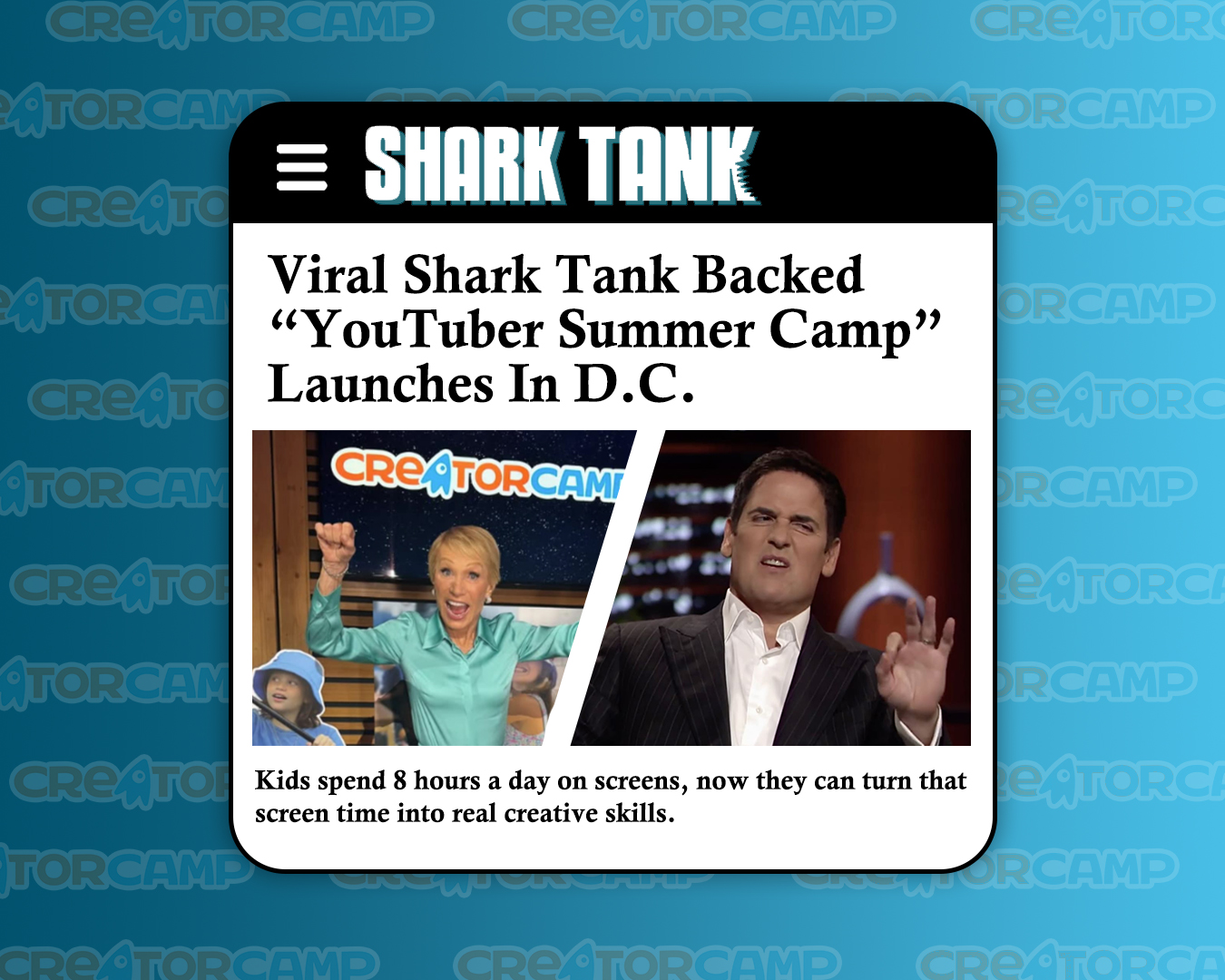 Creator Camp Facebook ad