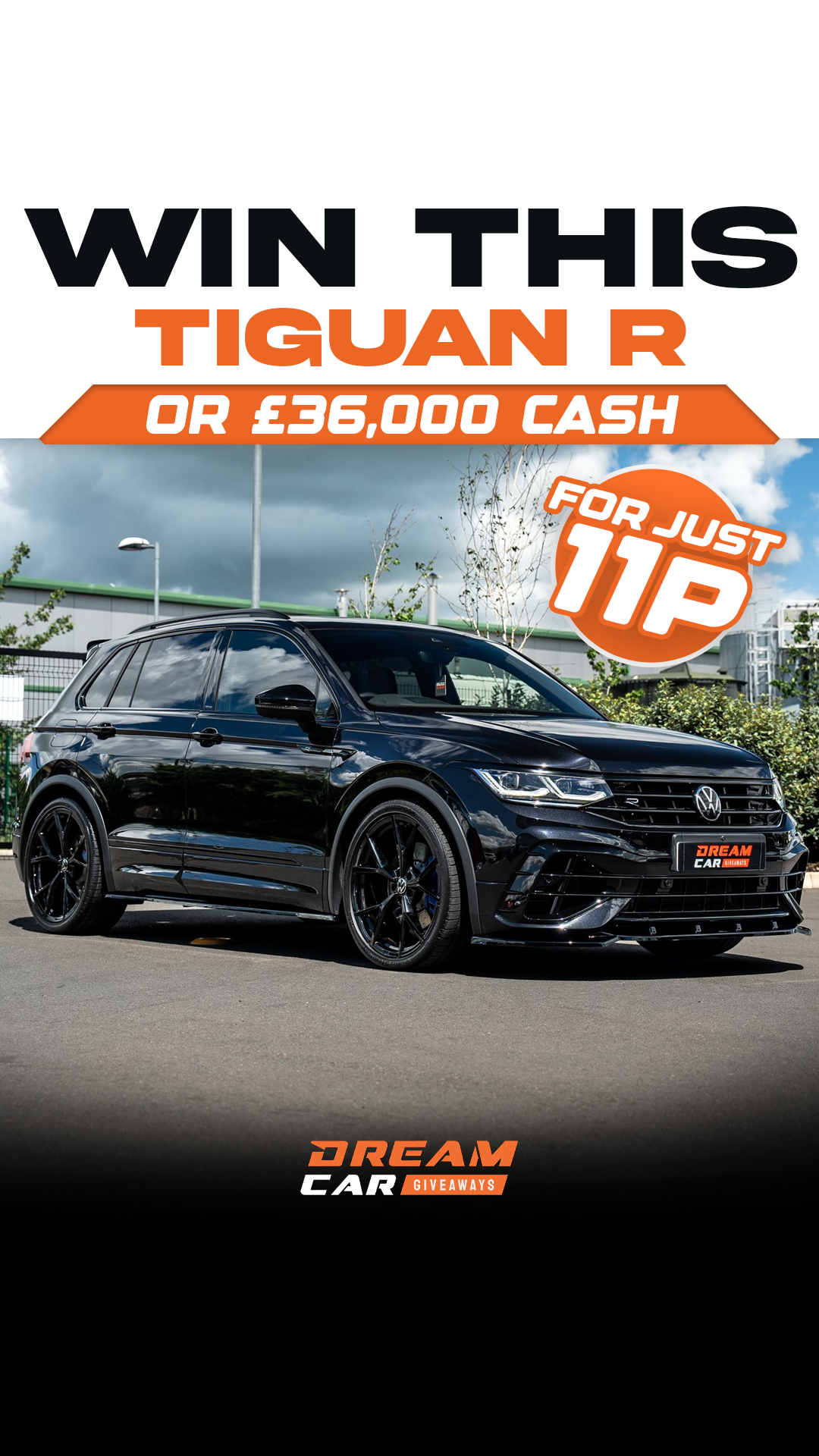 Dream Car Giveaways Facebook ad