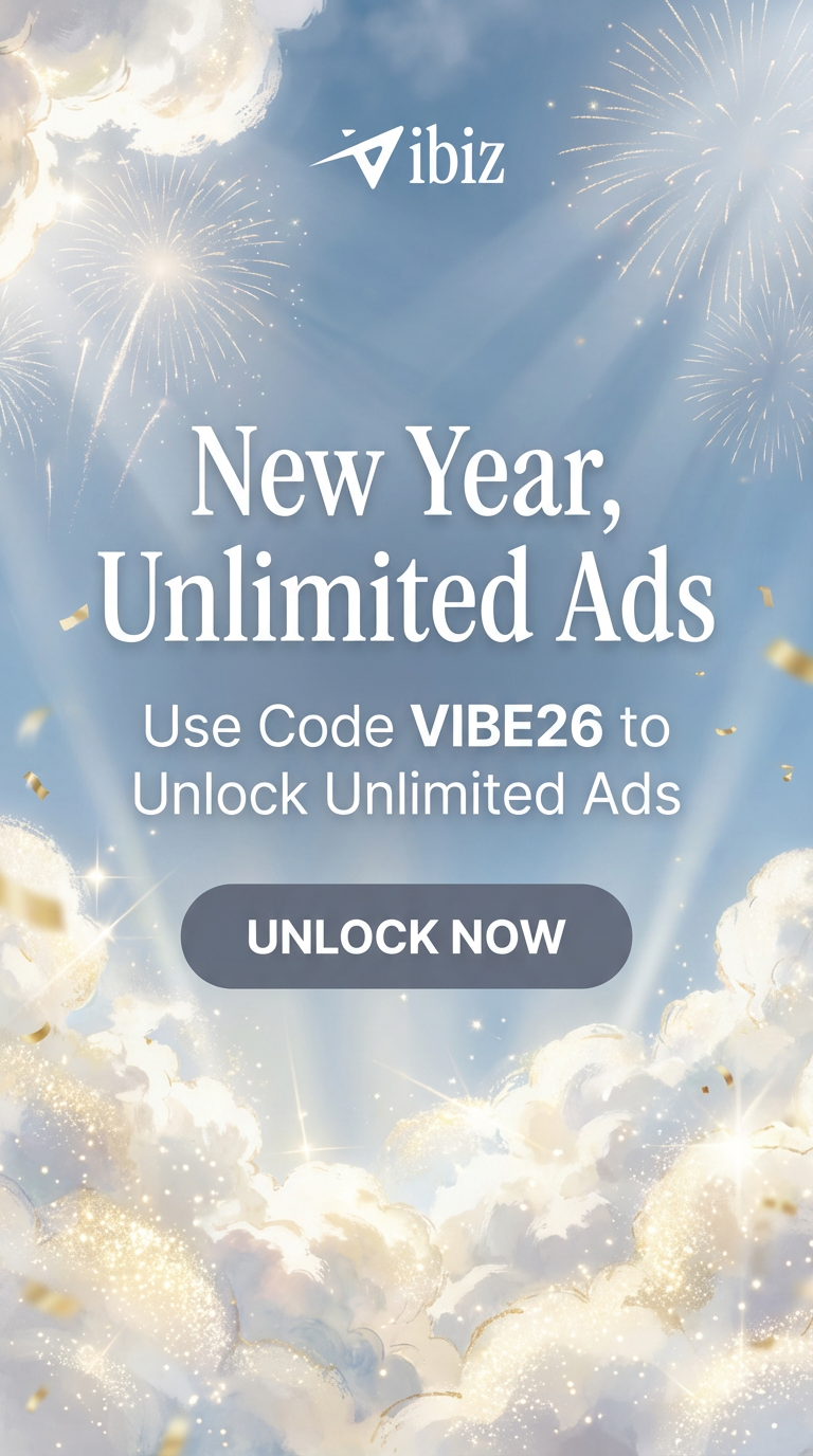 Vibiz Facebook ad