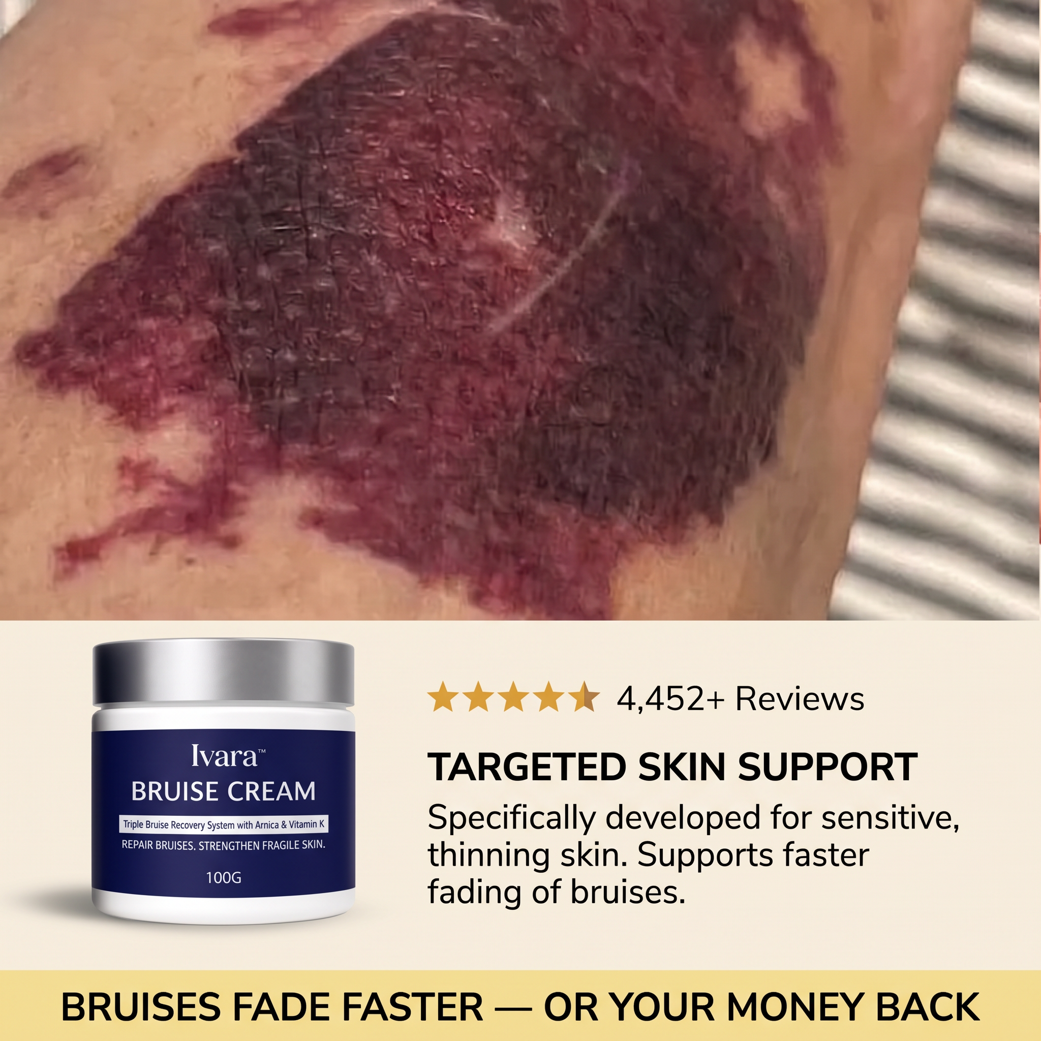 Senior Wellness UK Facebook ad: Sleeveless again, in just 36 hours.