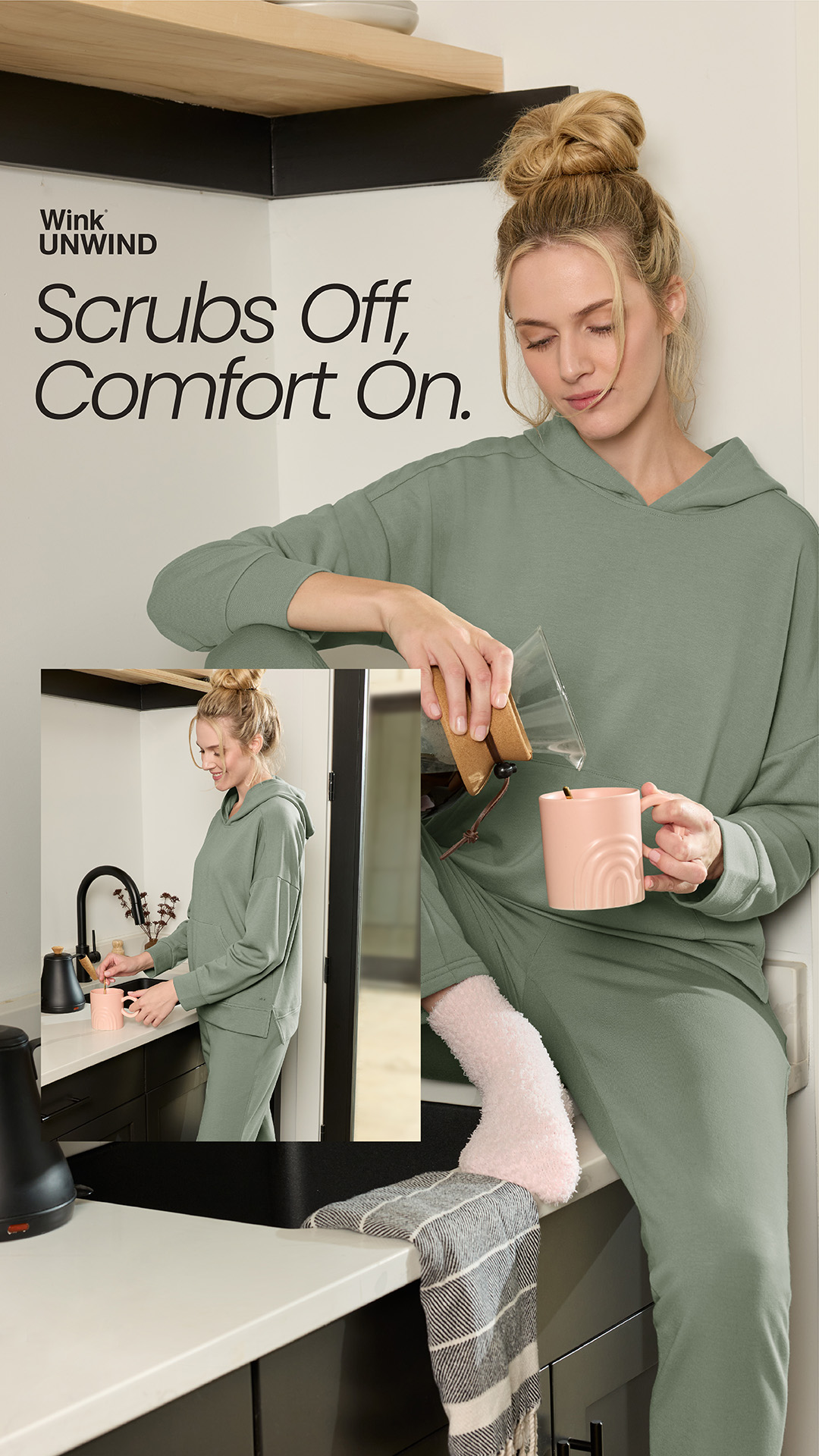 Wink Scrubs Facebook ad