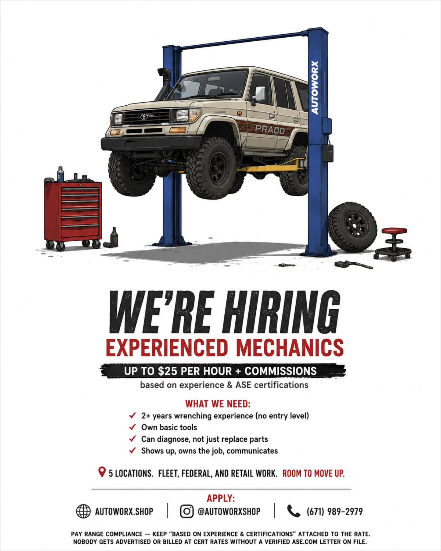 AutoWorx Facebook ad: Best Auto Repair in Guam - AutoWorx | Auto Detailing…