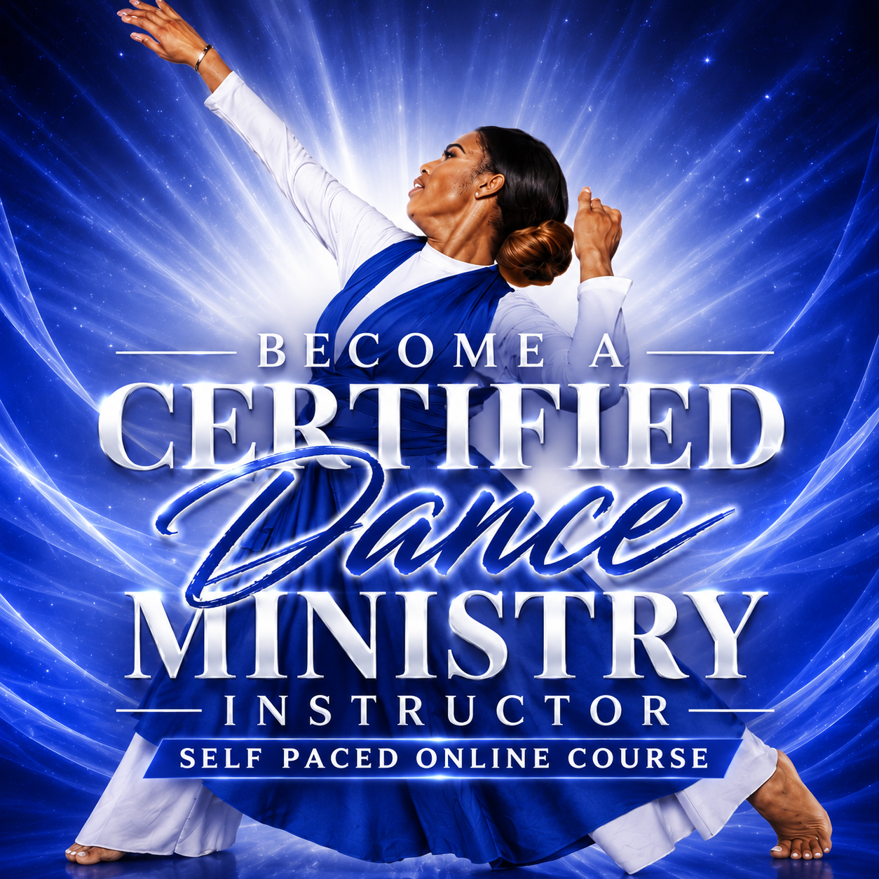 Yet Praise Dance Company Facebook ad: Become a Licensed Dance Minister Today!