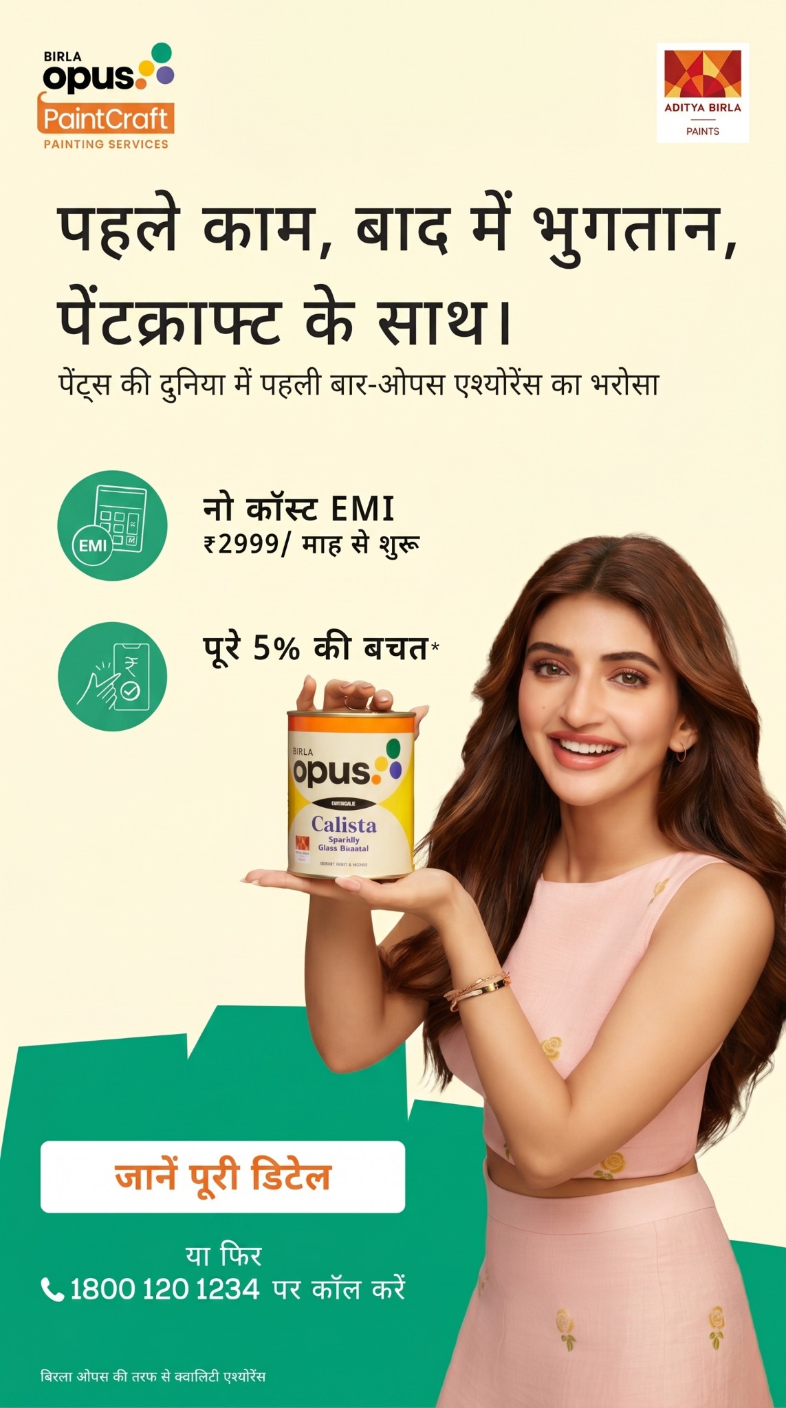 Birla Opus PaintCraft Facebook ad: पेंटिंग खर्च का तनाव खत्म