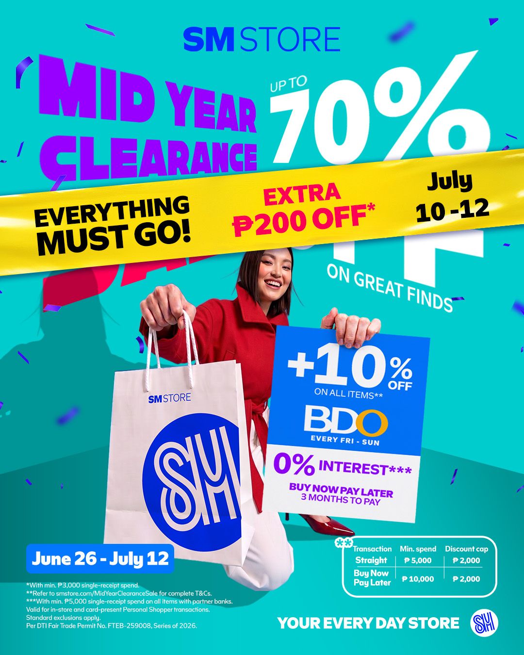 SM Store Facebook ad