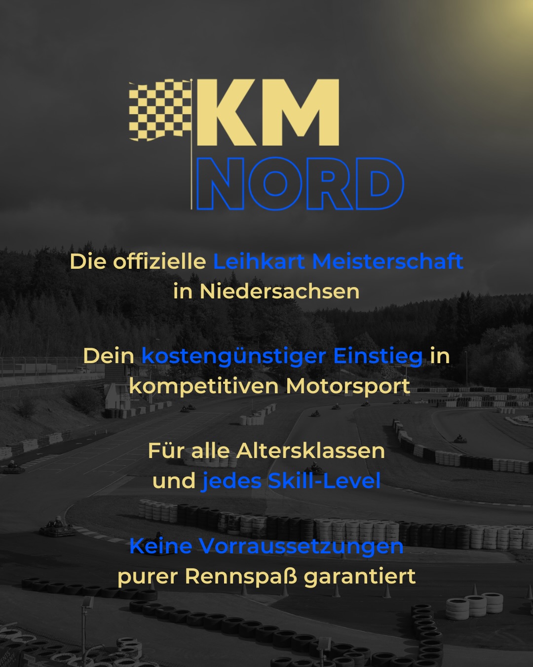 Kart Masters Deutschland Facebook ad: Du denkst, Motorsport ist zu teuer?