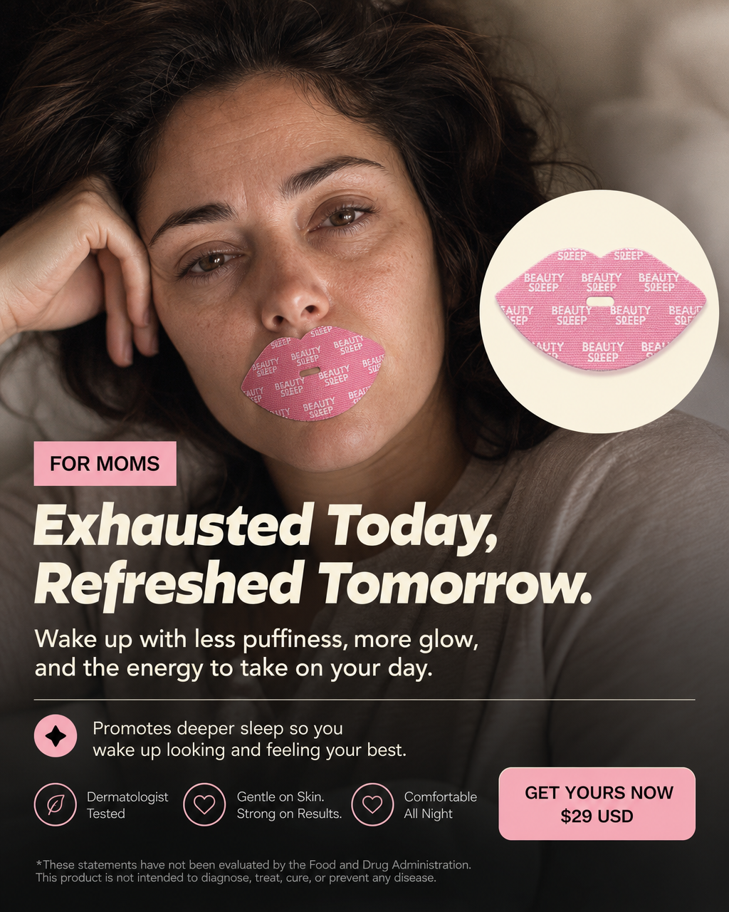 Beauty Sleep Facebook ad