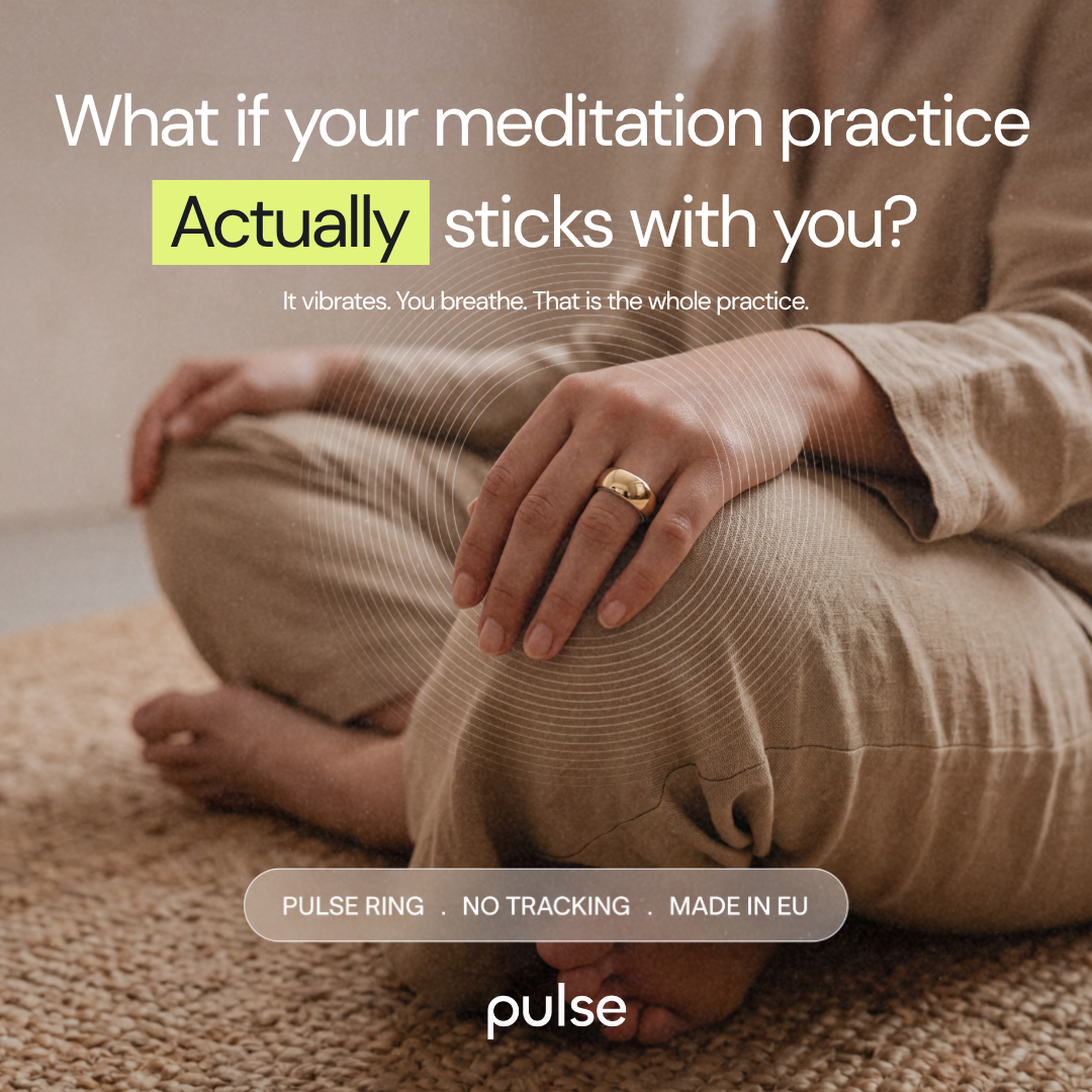 The Pulse Ring Facebook ad: Quit meditating again? It wasn't your discipline