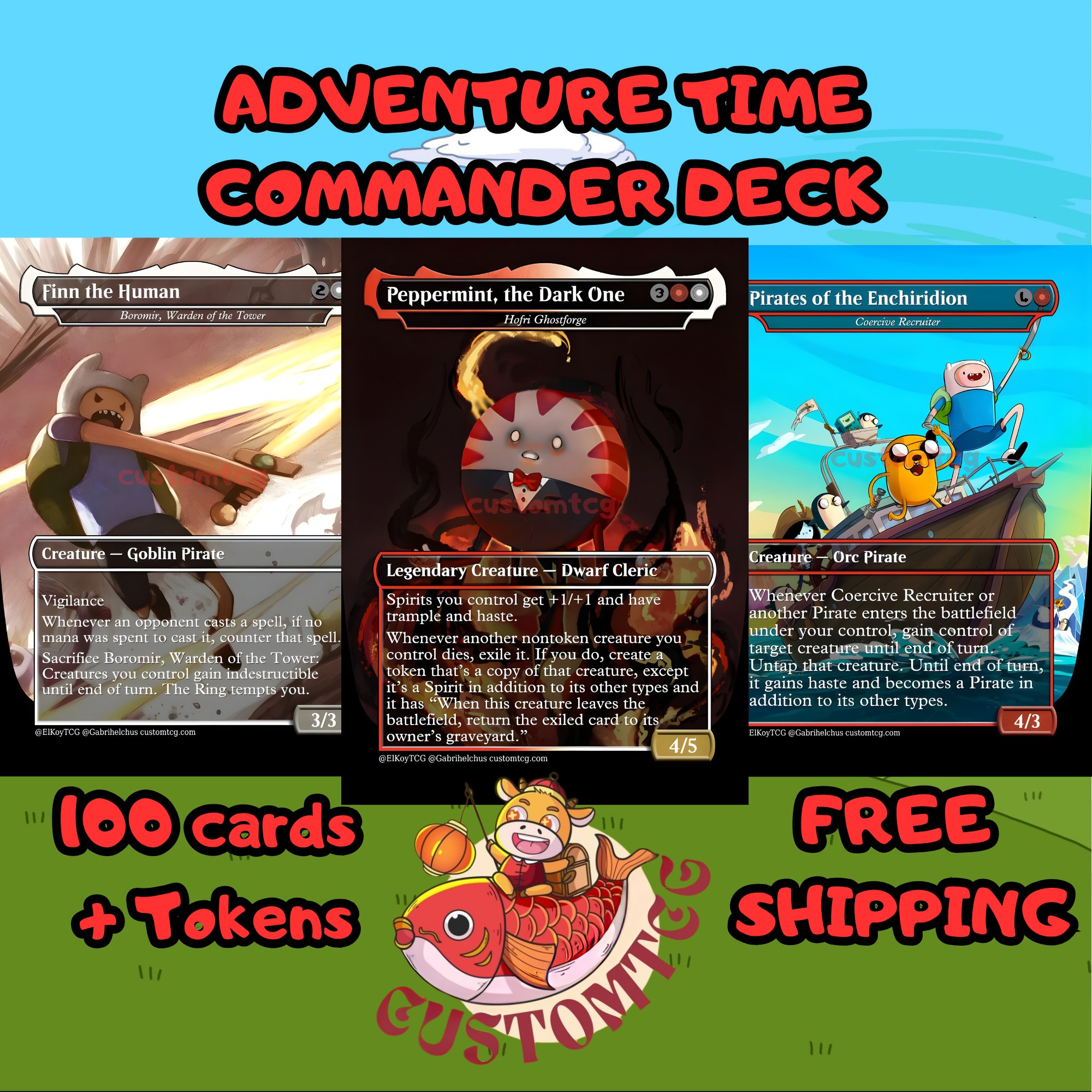 Elkoytcg Facebook ad: Your Next Commander Deck Awaits!