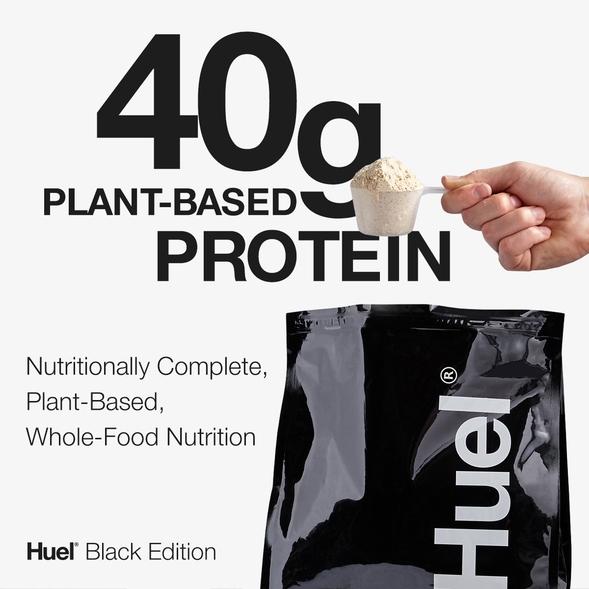 Huel Facebook ad