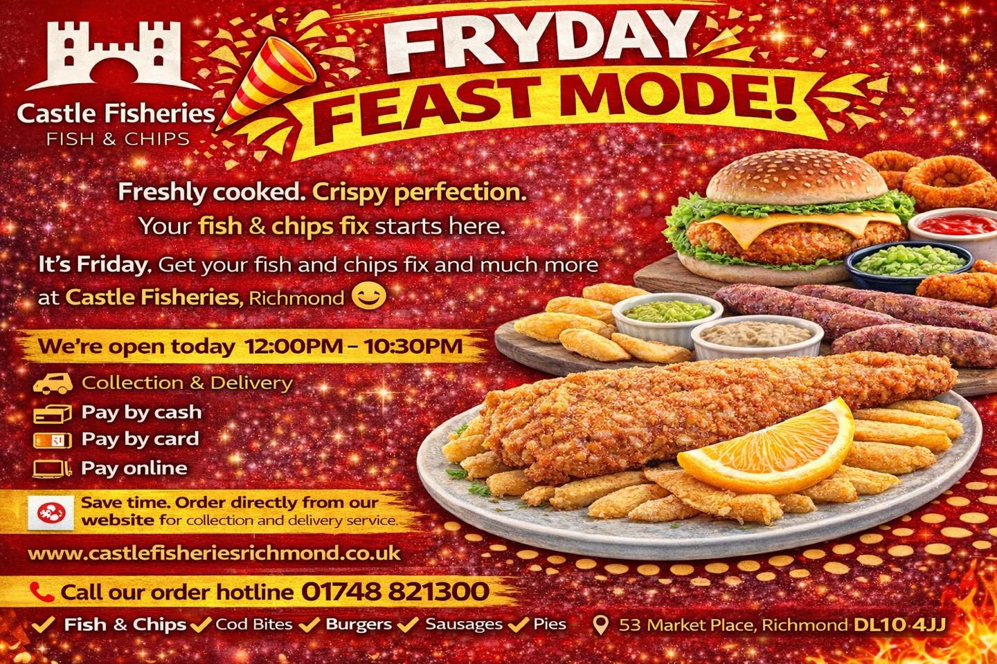 Castle Fisheries Richmond Facebook ad