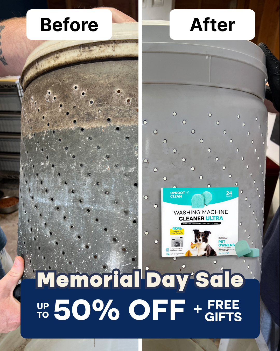 Uproot Clean Facebook ad