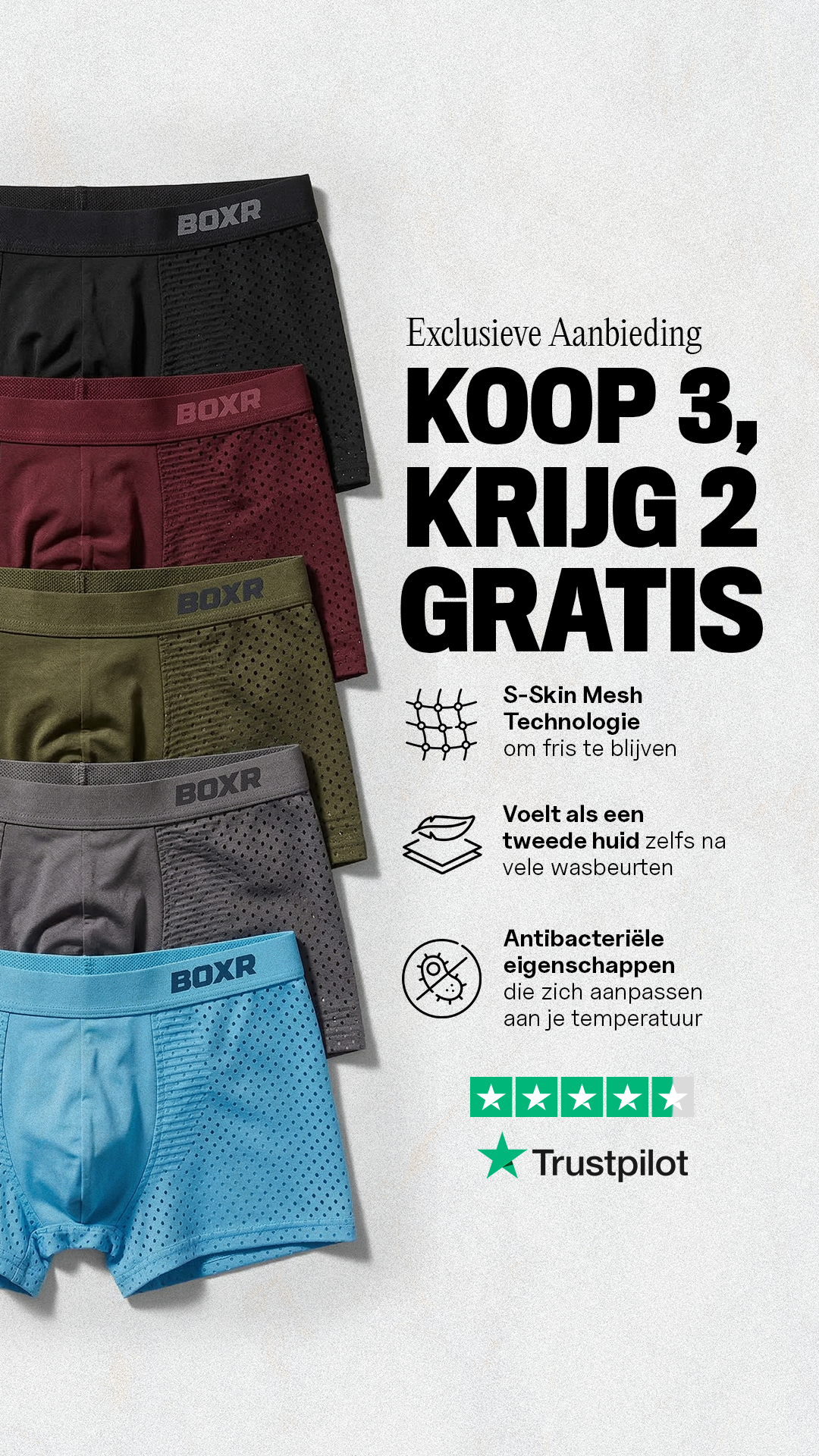 BOXR Underwear Facebook ad