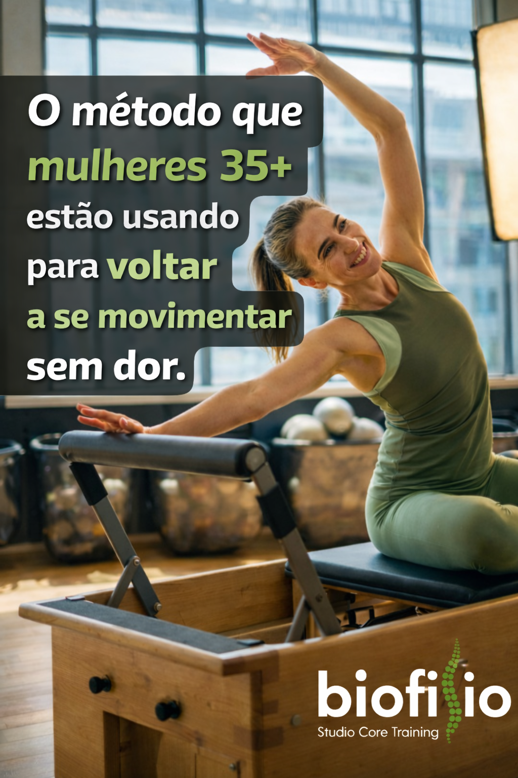 Atendente Biofisio Facebook ad: Converse conosco