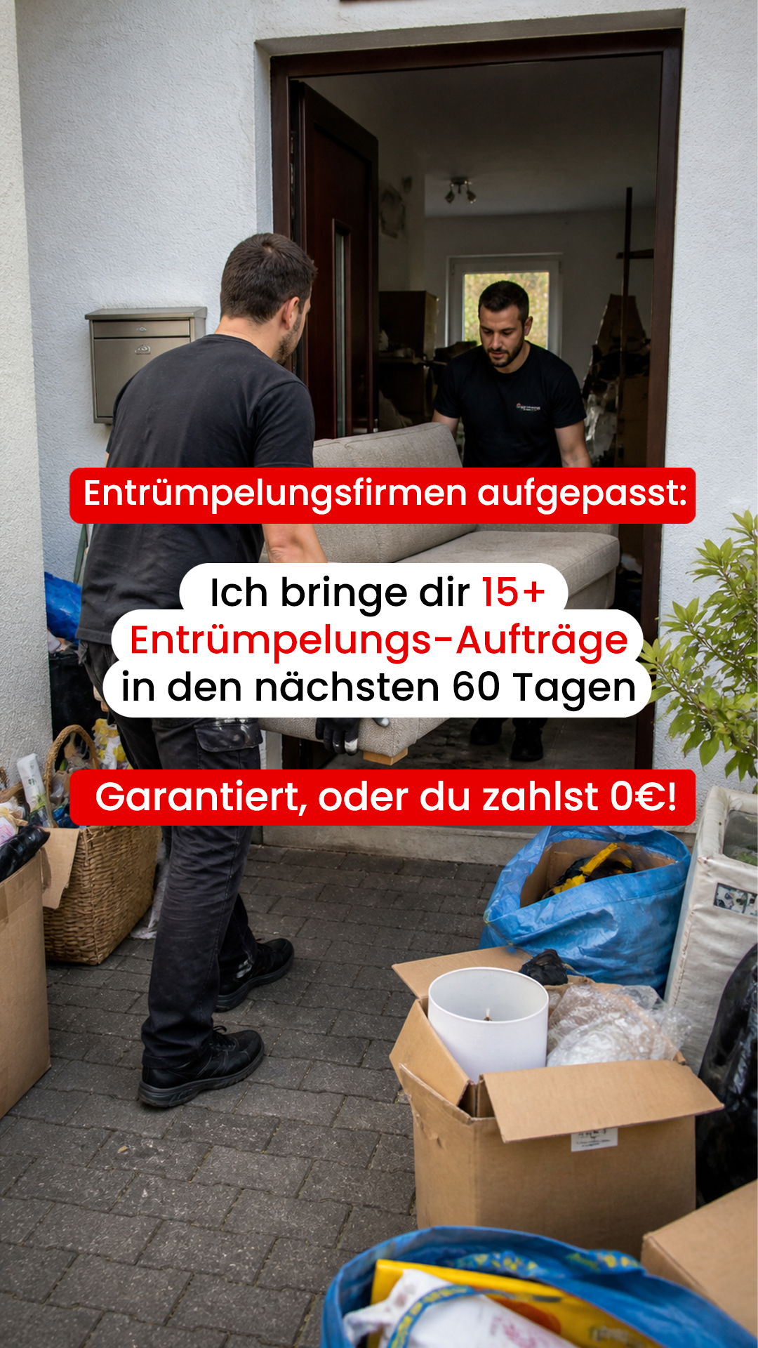 Premium Sichtbarkeit Facebook ad from May 7, 2026