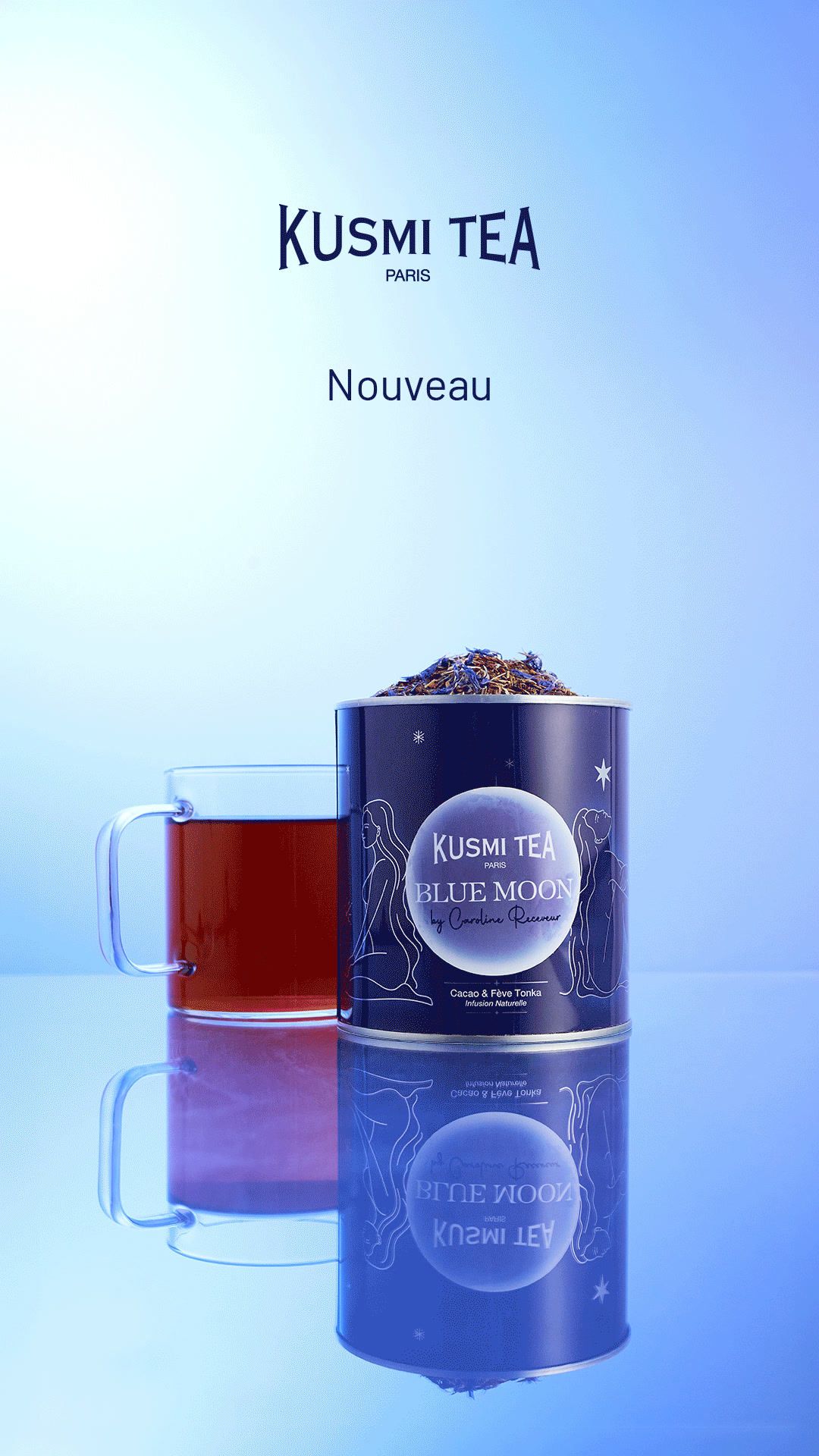 Kusmi Tea Facebook ad: Nouveau: infusion cacao​
