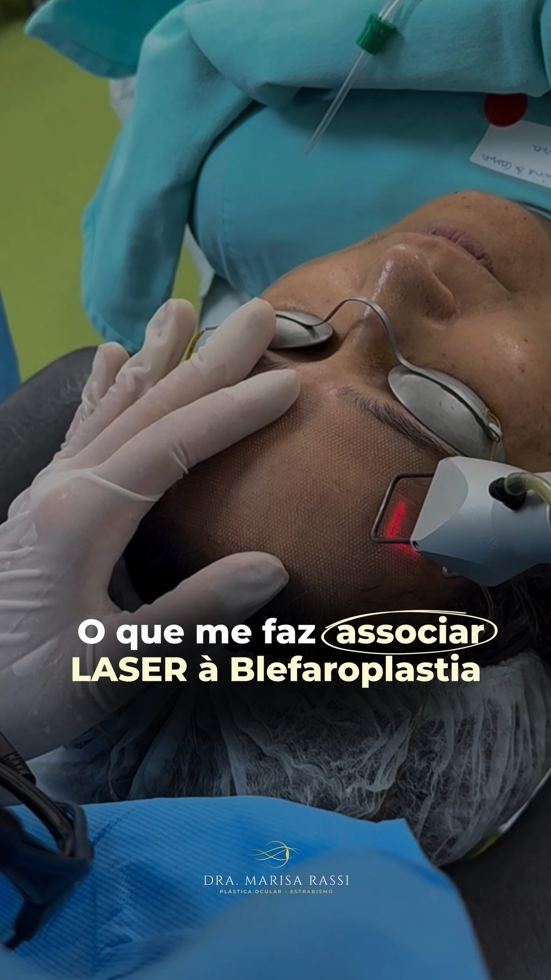 Dra. Marisa Rassi - Blefaroplastia a Laser Facebook ad: Blefaroplastia e laser CO₂ atuam em pontos diferentes…