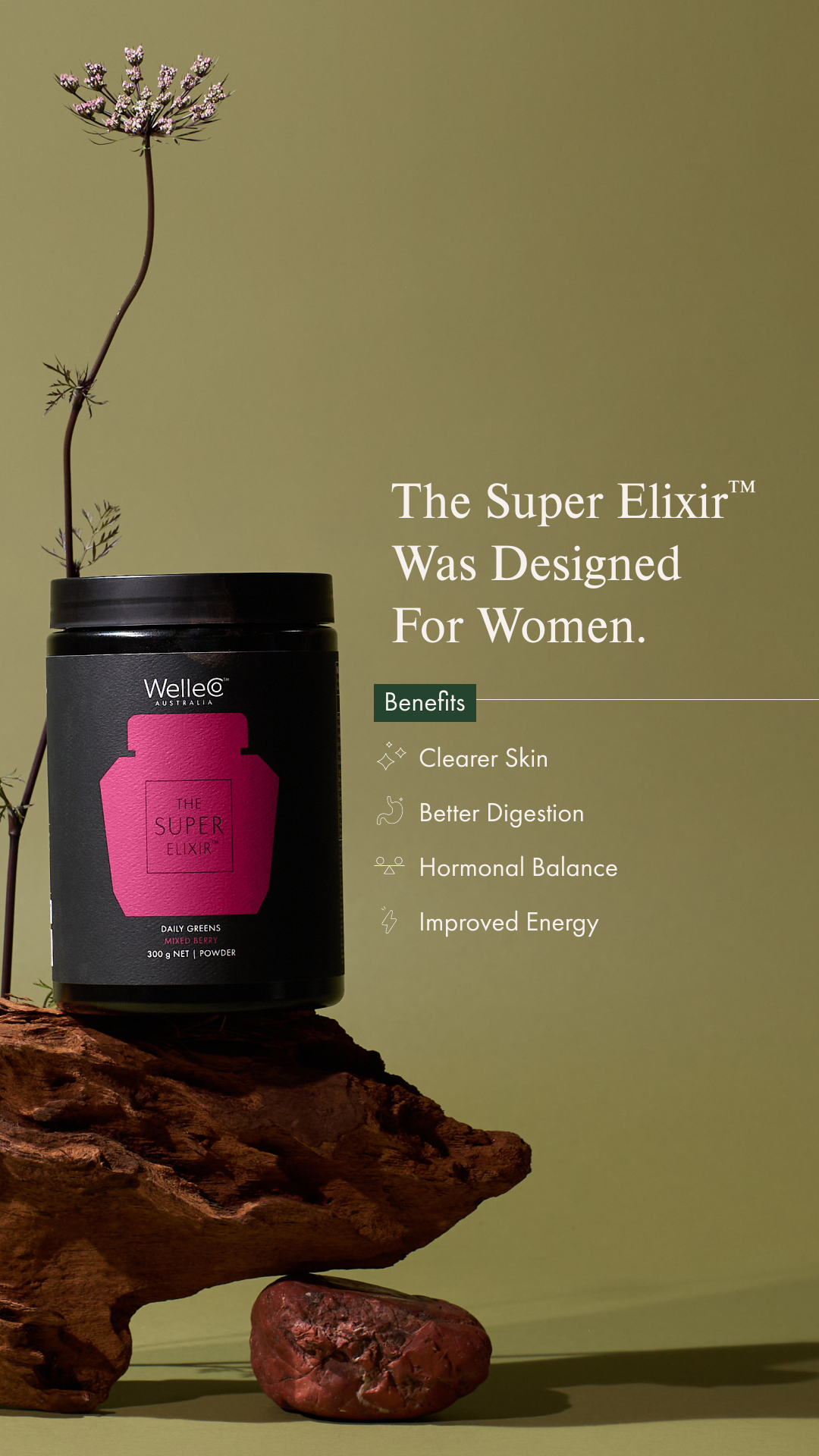WelleCo Facebook ad